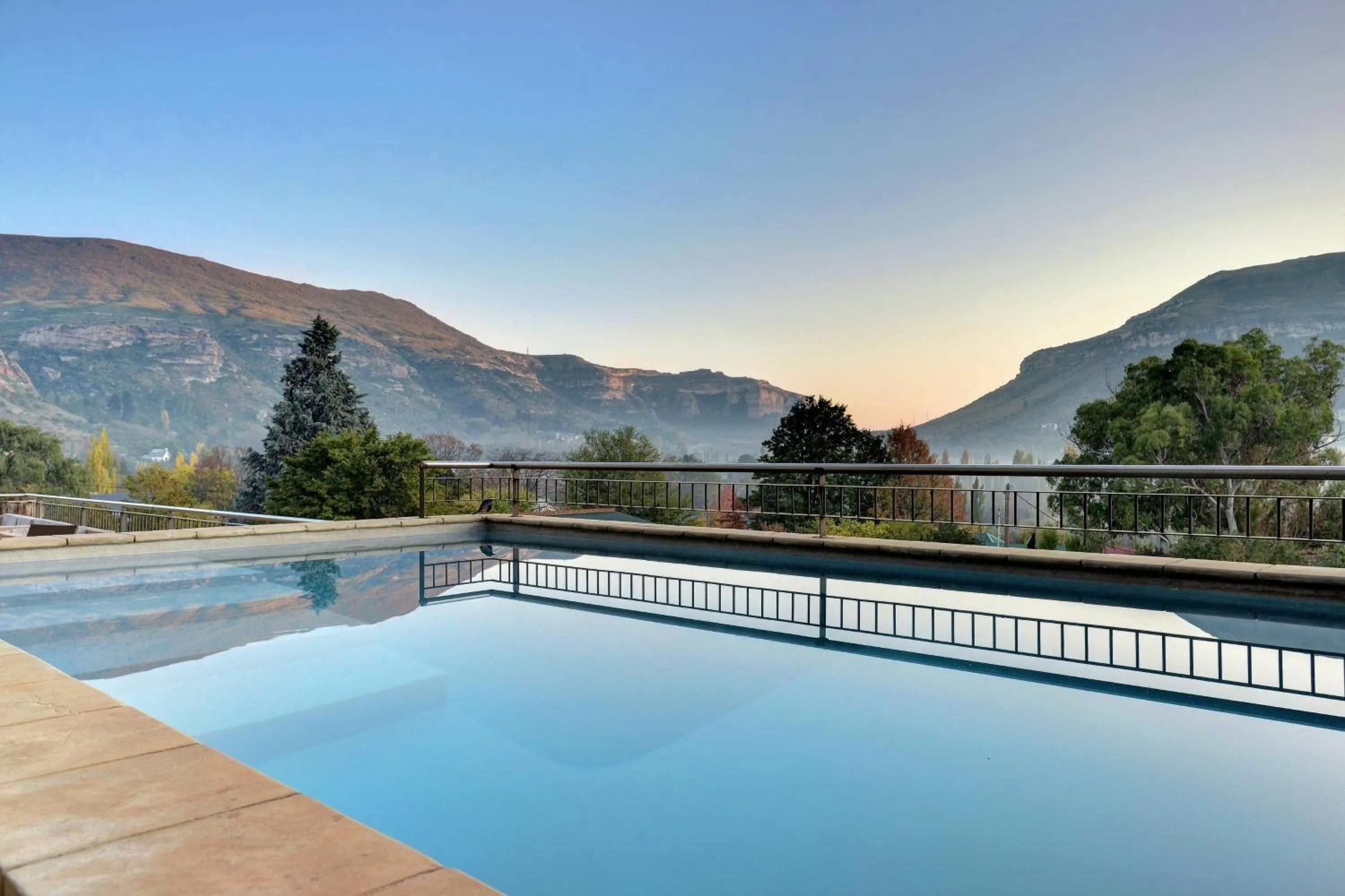 Swimming pool in Protea Hotel by Marriott Clarens