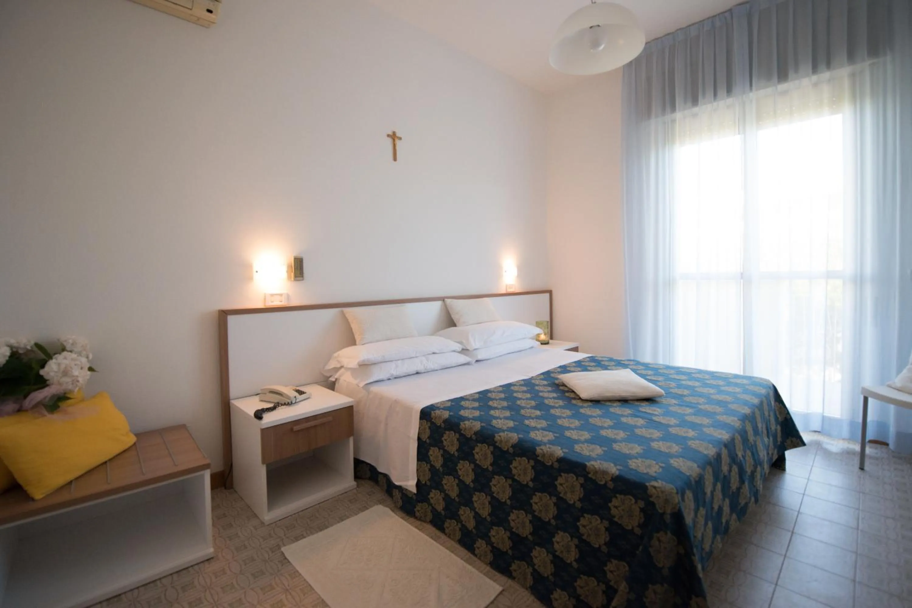 Bedroom, Bed in Hotel Lem-Casadei