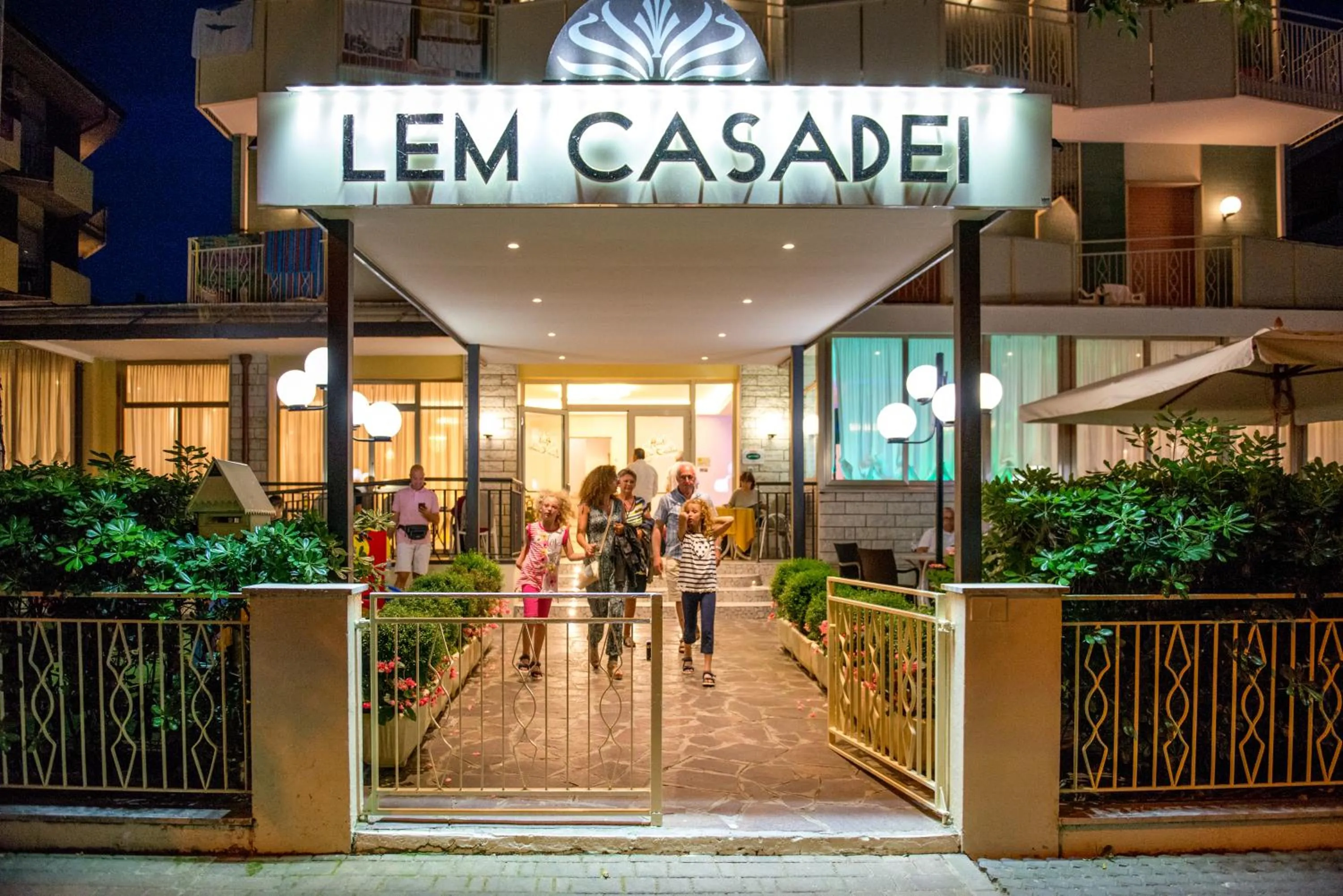 Facade/entrance in Hotel Lem-Casadei