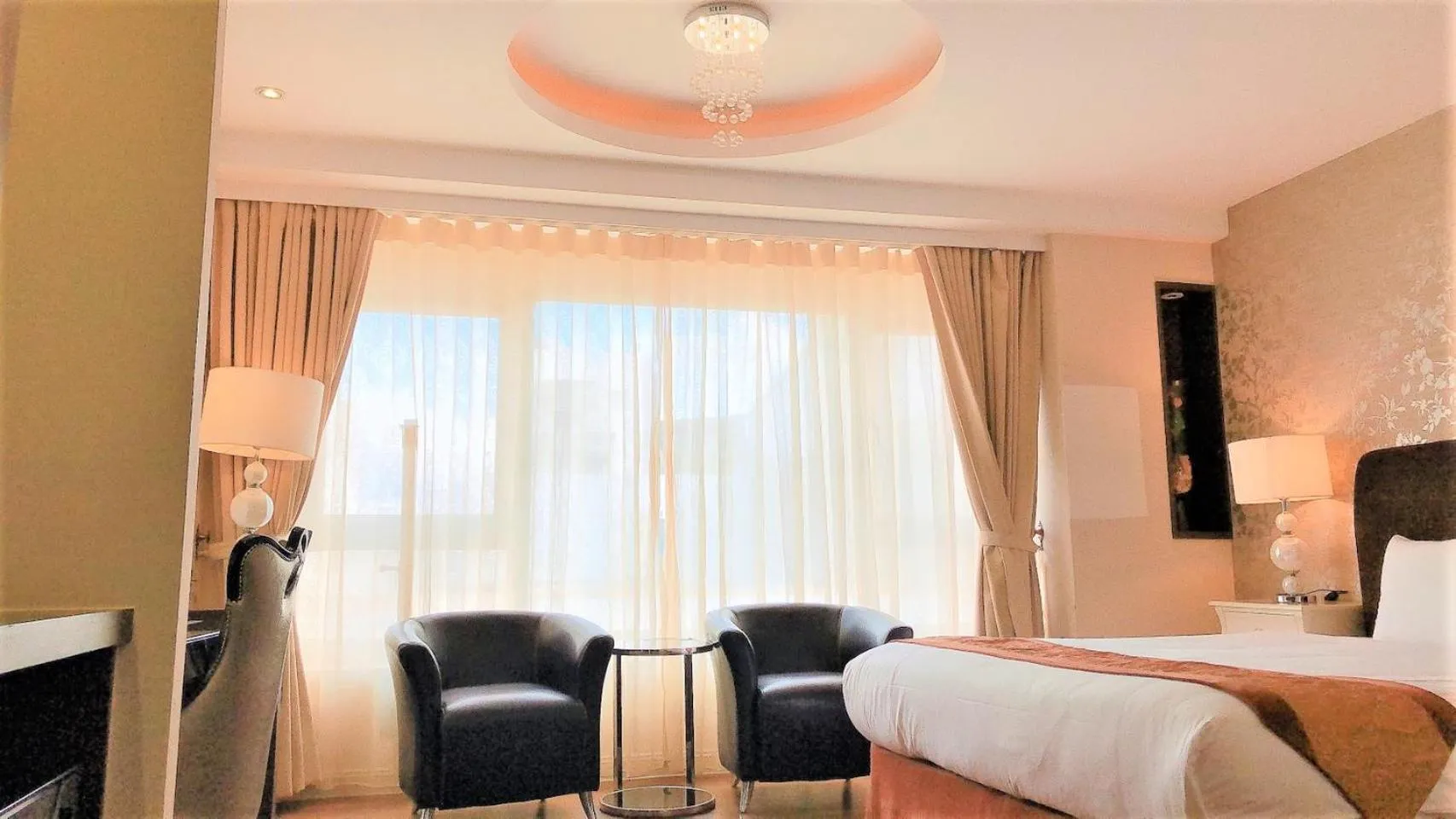 Seating area in Taitung Z. Hotel