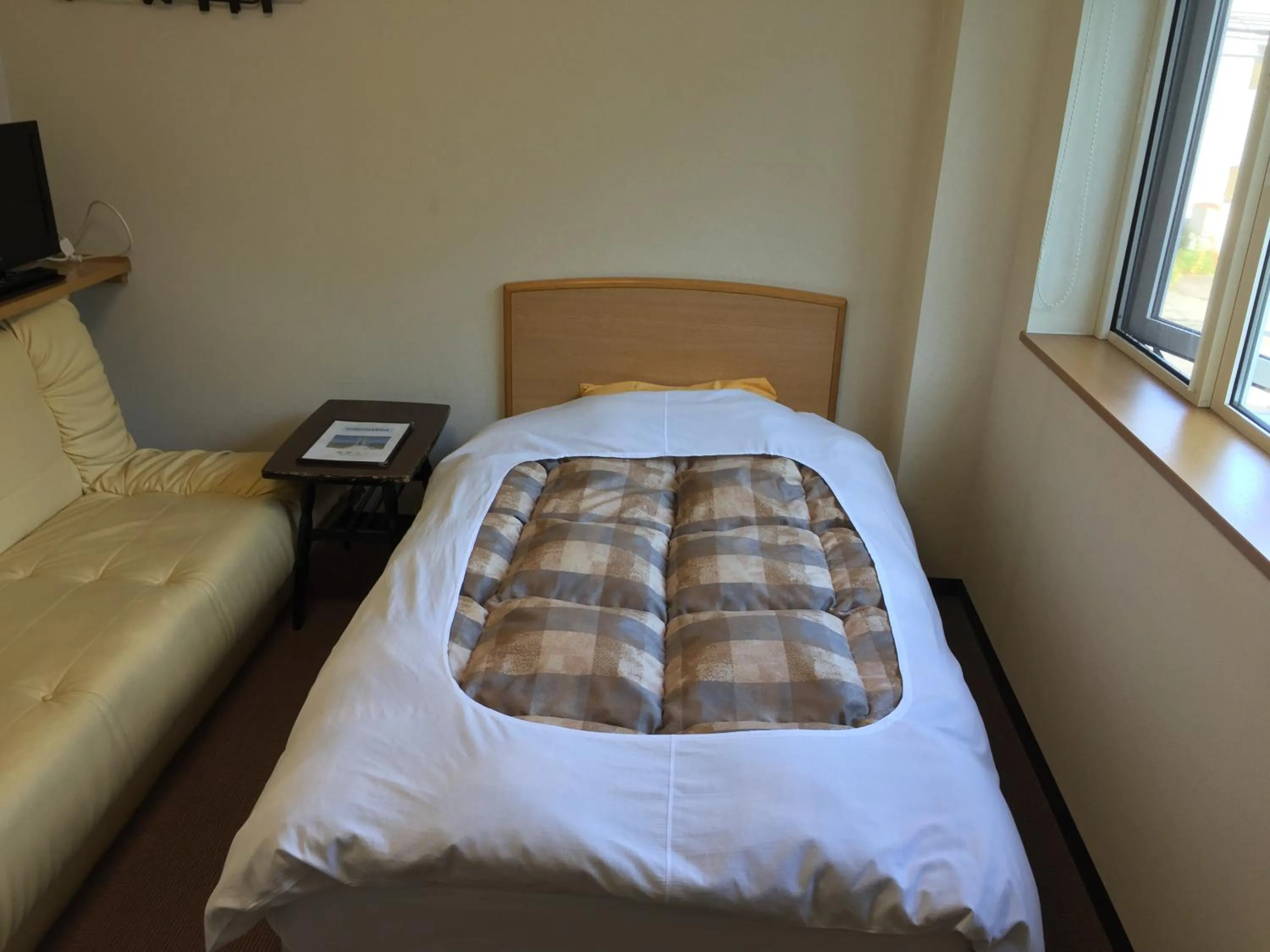 Bed in Ryokan Yamaichi