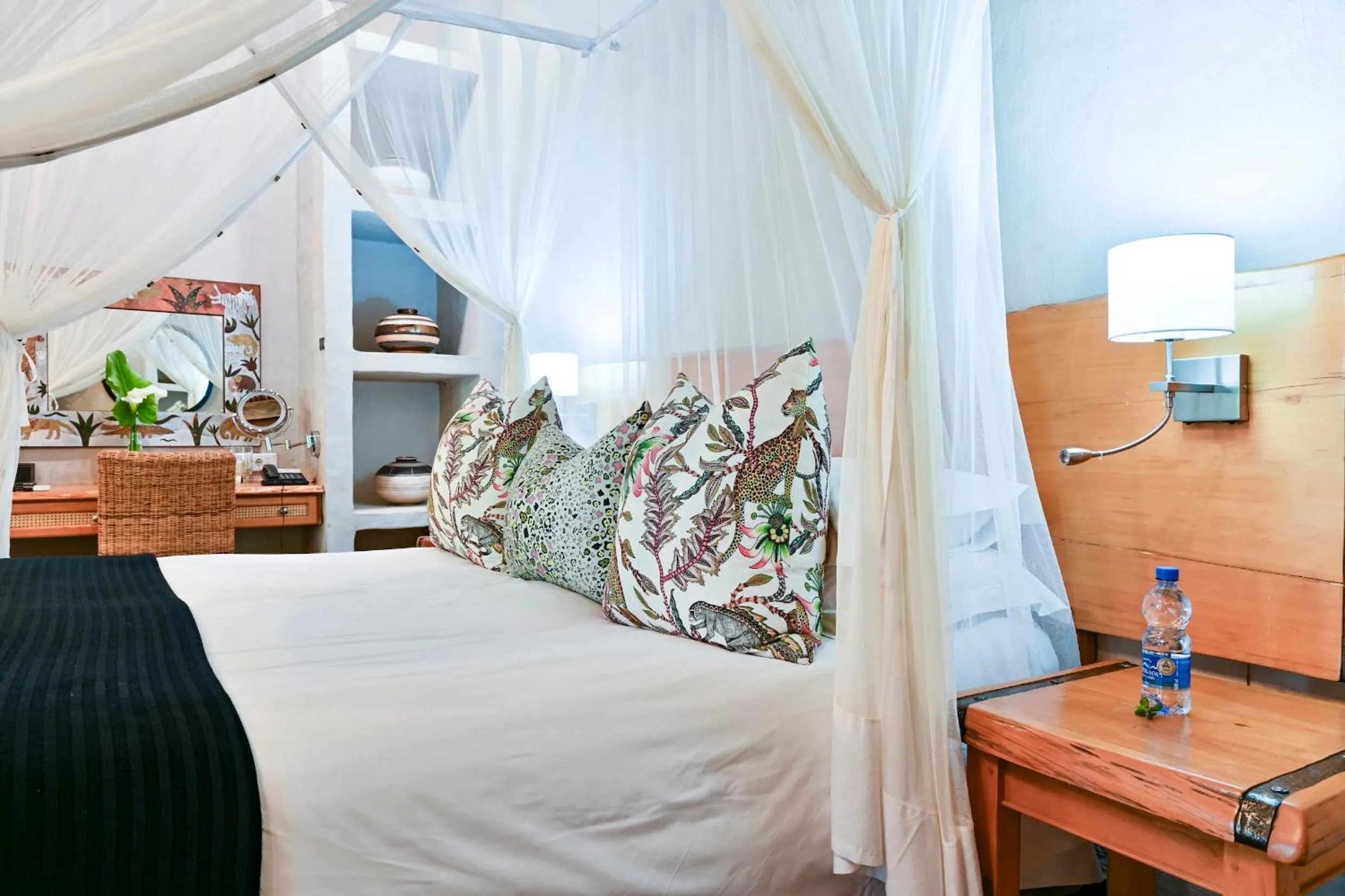 Bed in Woodall Country House and Spa