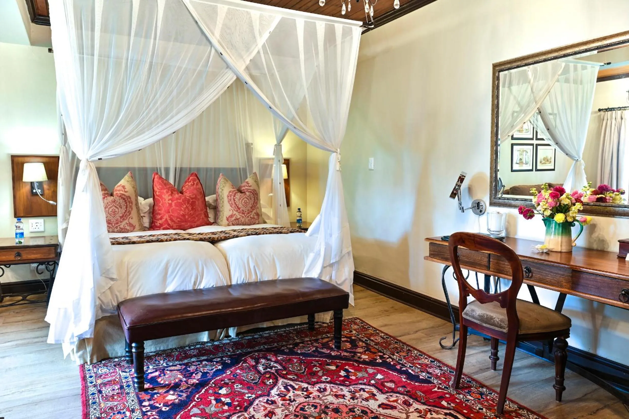 Bed in Woodall Country House and Spa