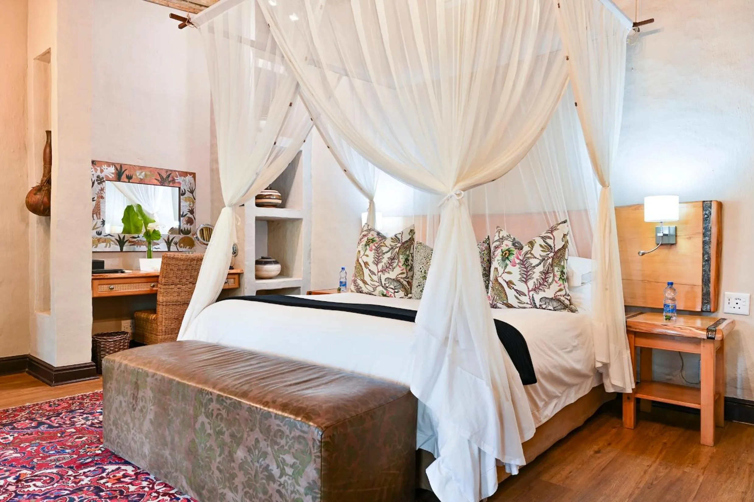 Bed in Woodall Country House and Spa