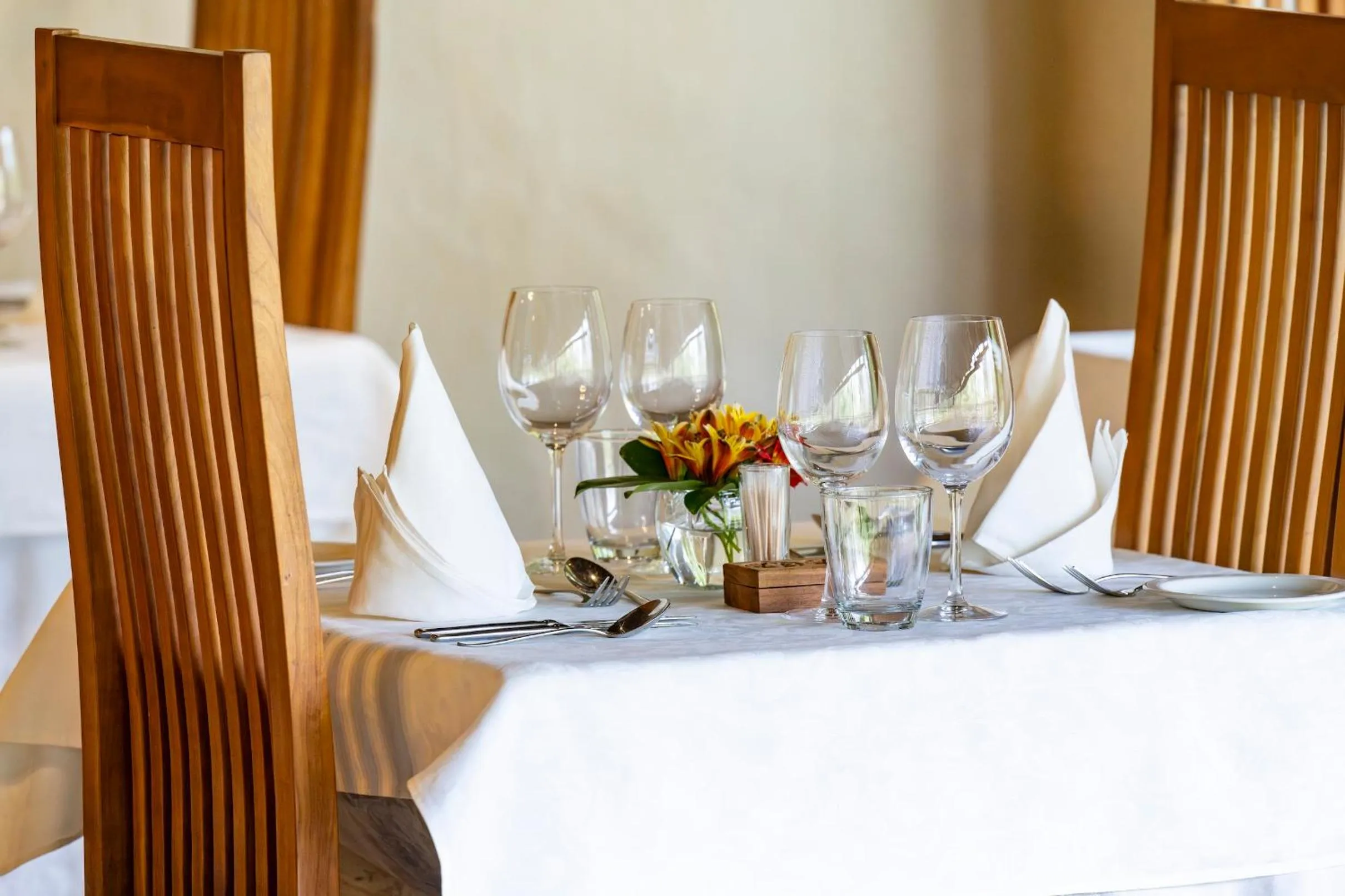 Food and drinks in Woodall Country House and Spa