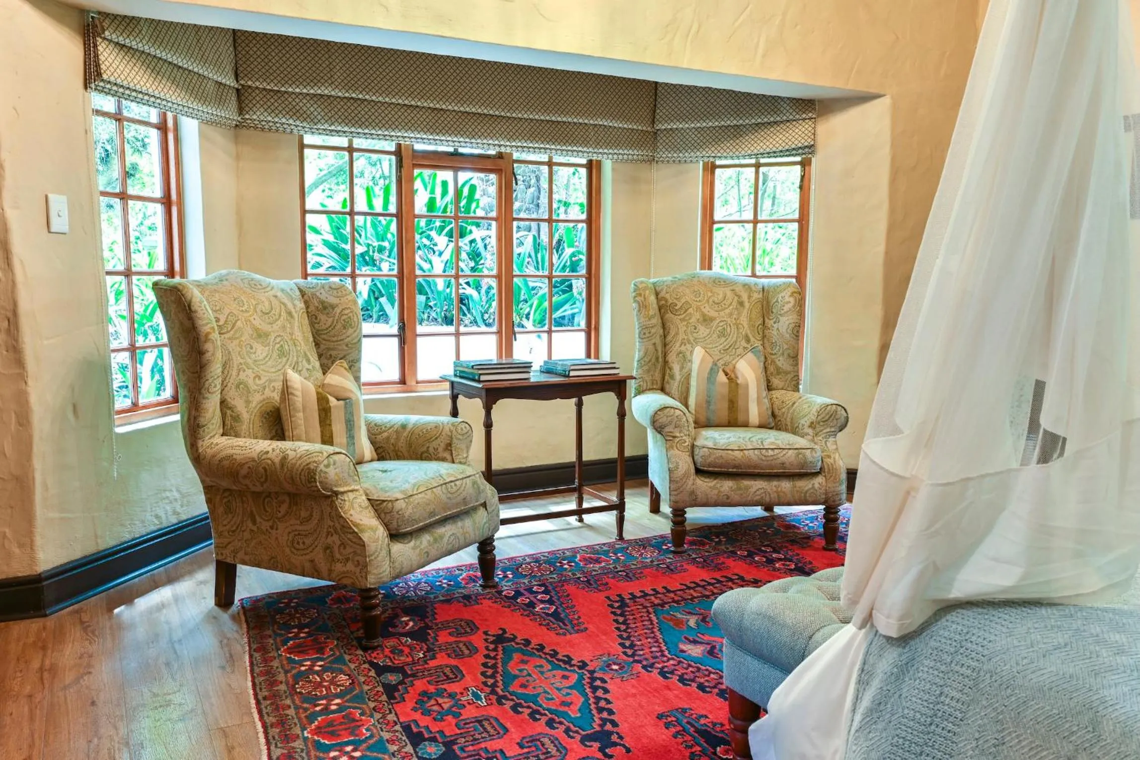 Seating area in Woodall Country House and Spa