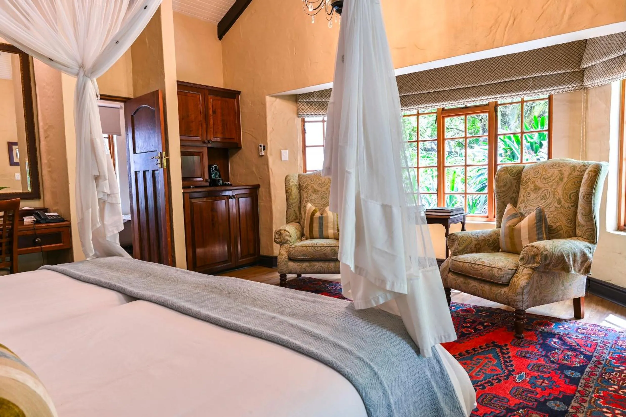 Bed in Woodall Country House and Spa