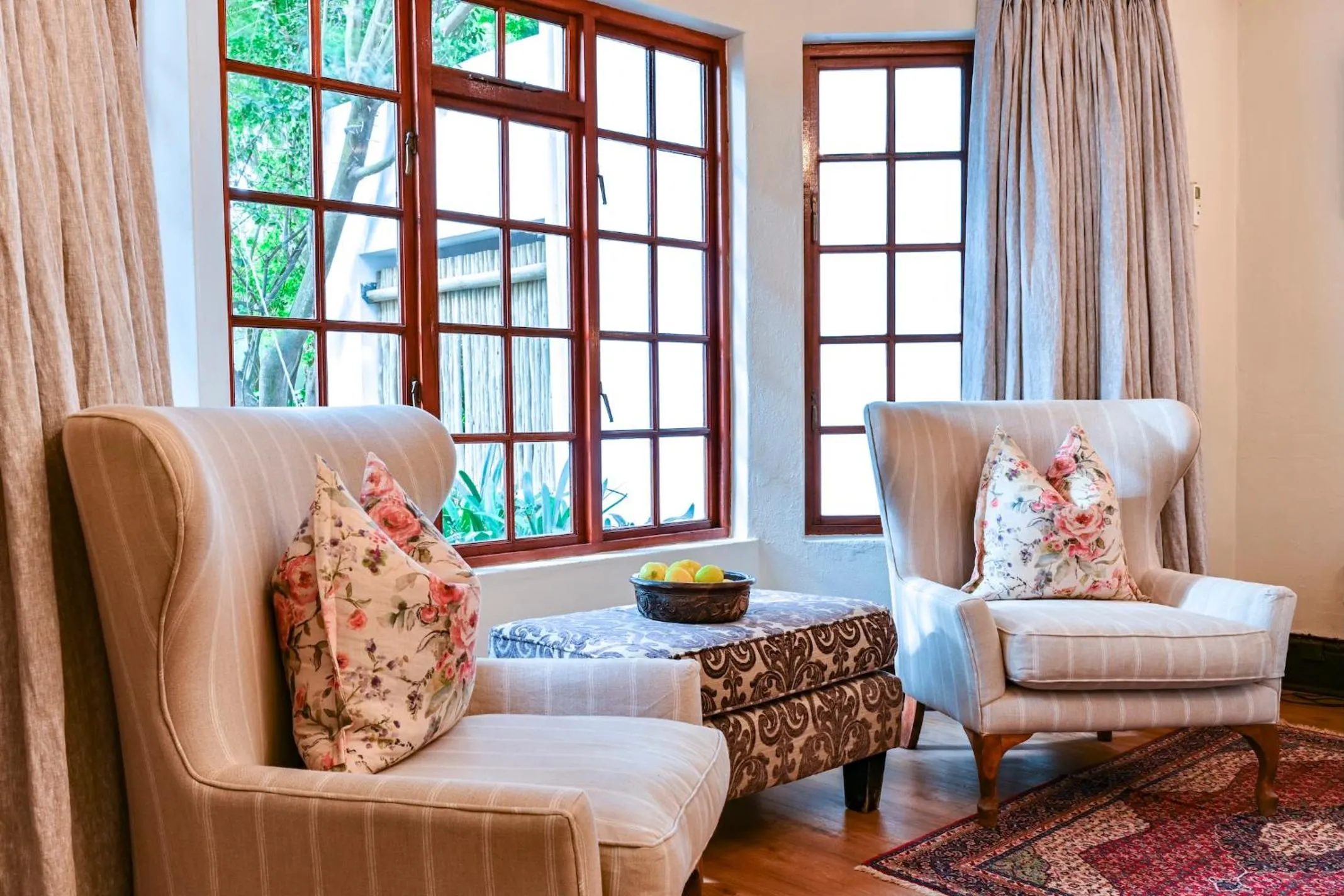 Seating area in Woodall Country House and Spa