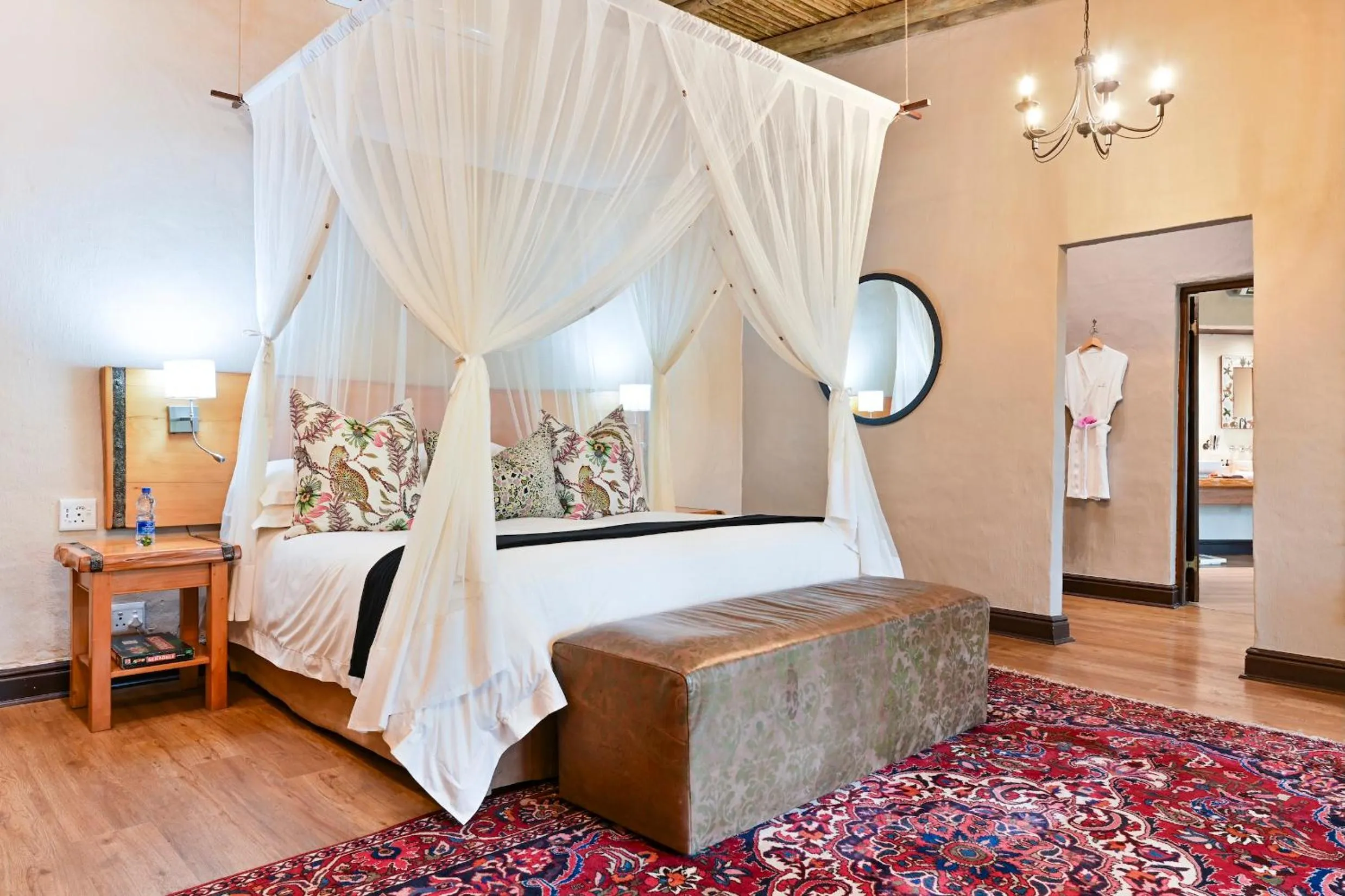 Bed in Woodall Country House and Spa