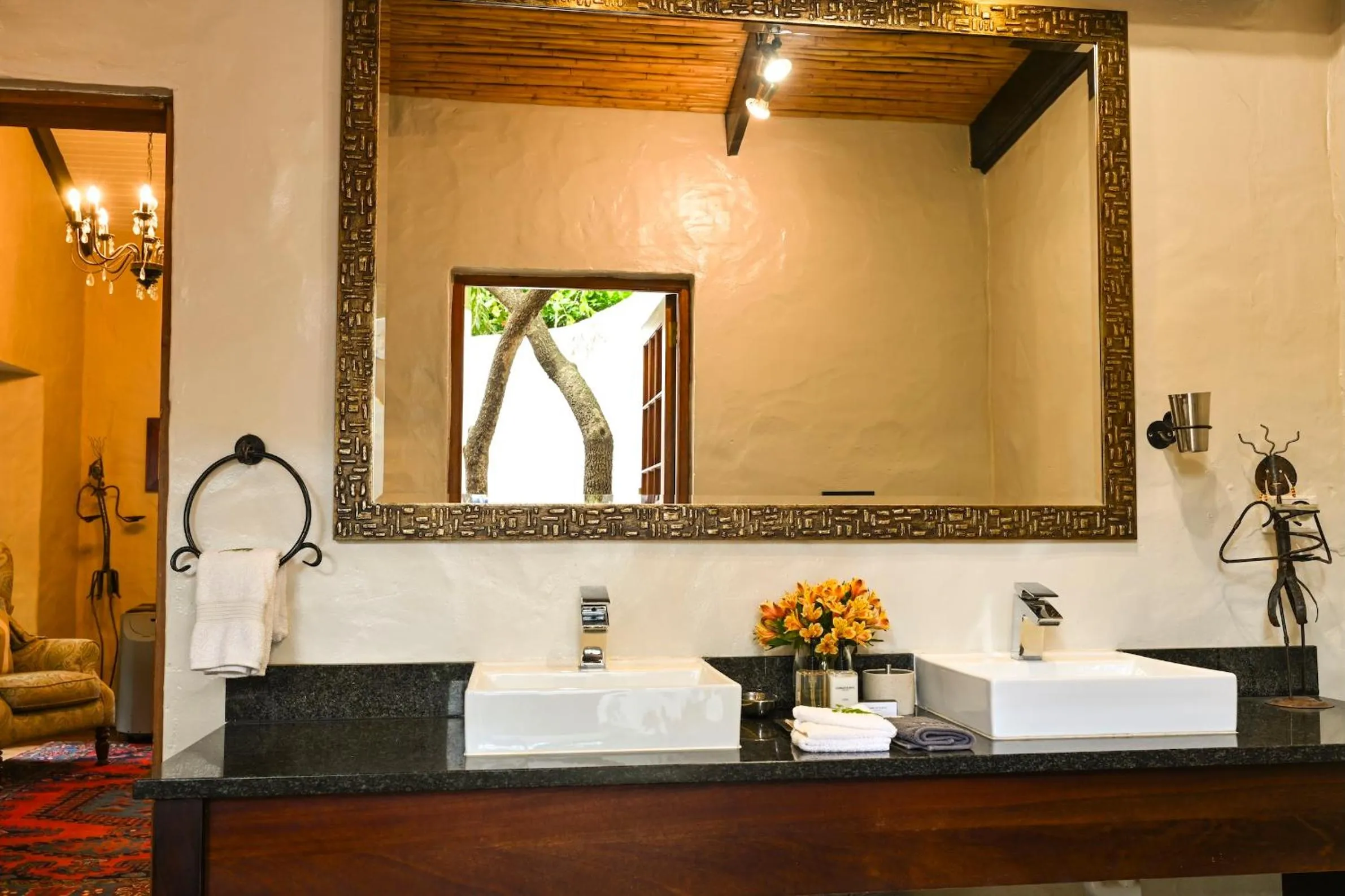 Bathroom in Woodall Country House and Spa