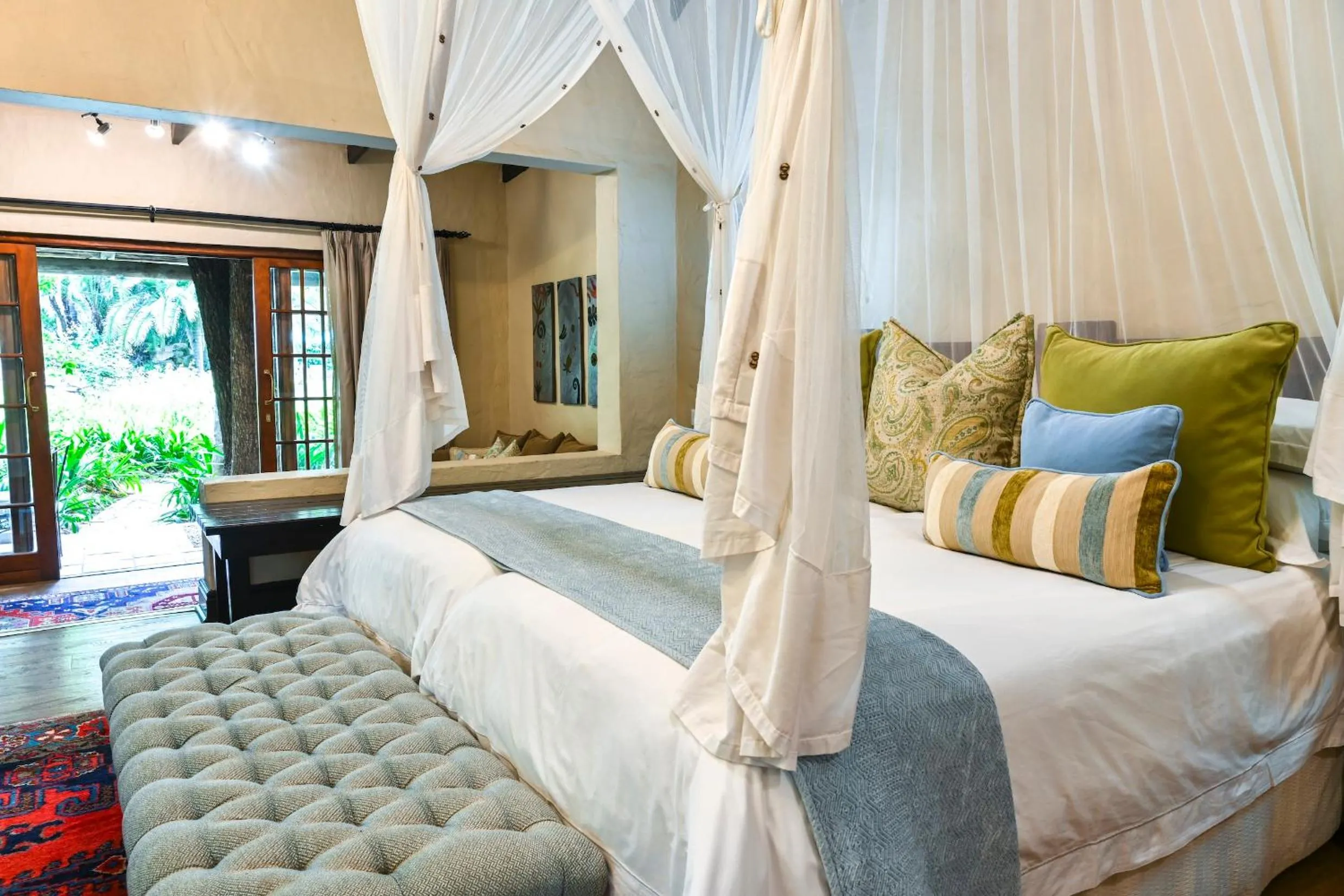 Bed in Woodall Country House and Spa