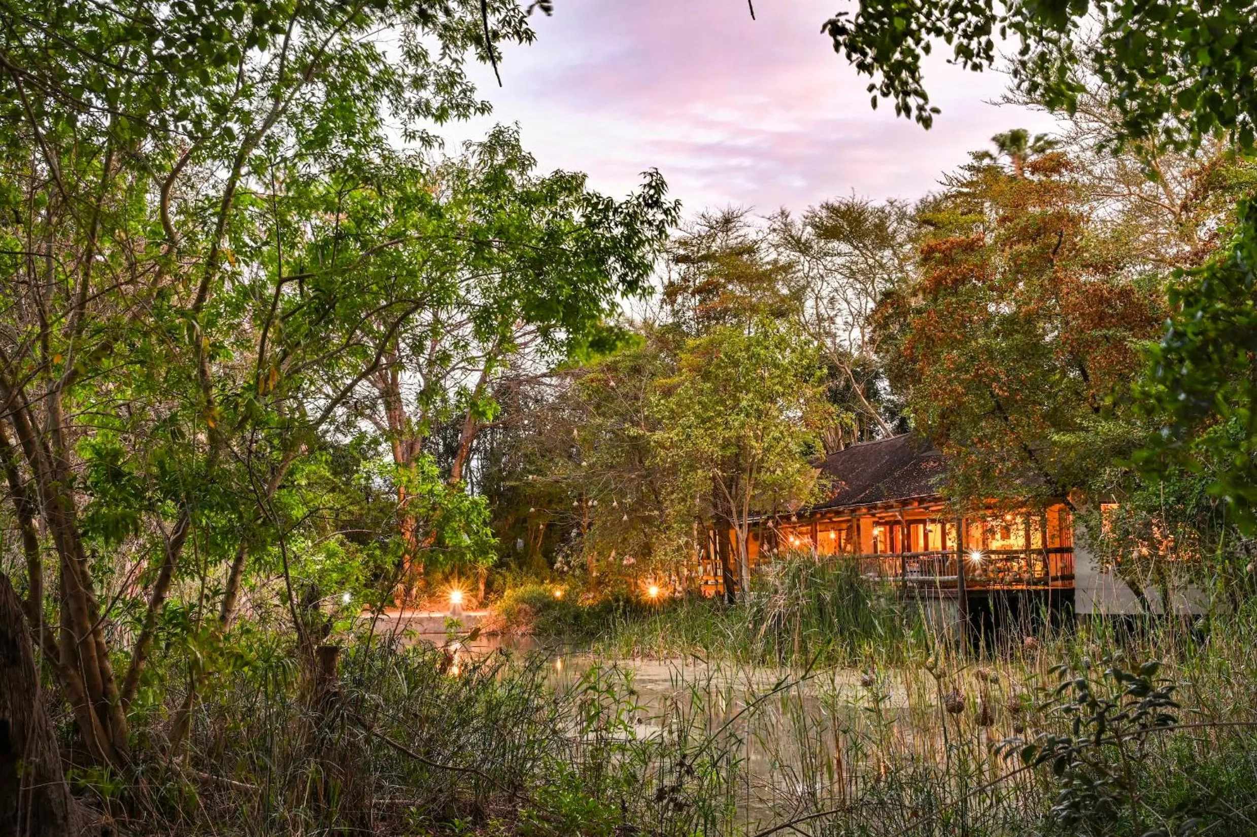 Natural landscape in Woodall Country House and Spa