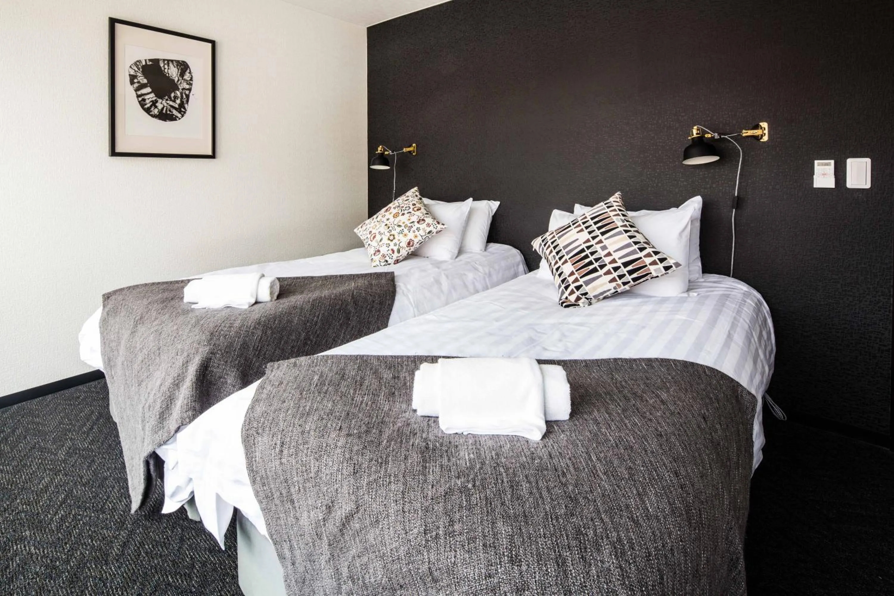 Bed in Hotel Villa Hakuba by HHG