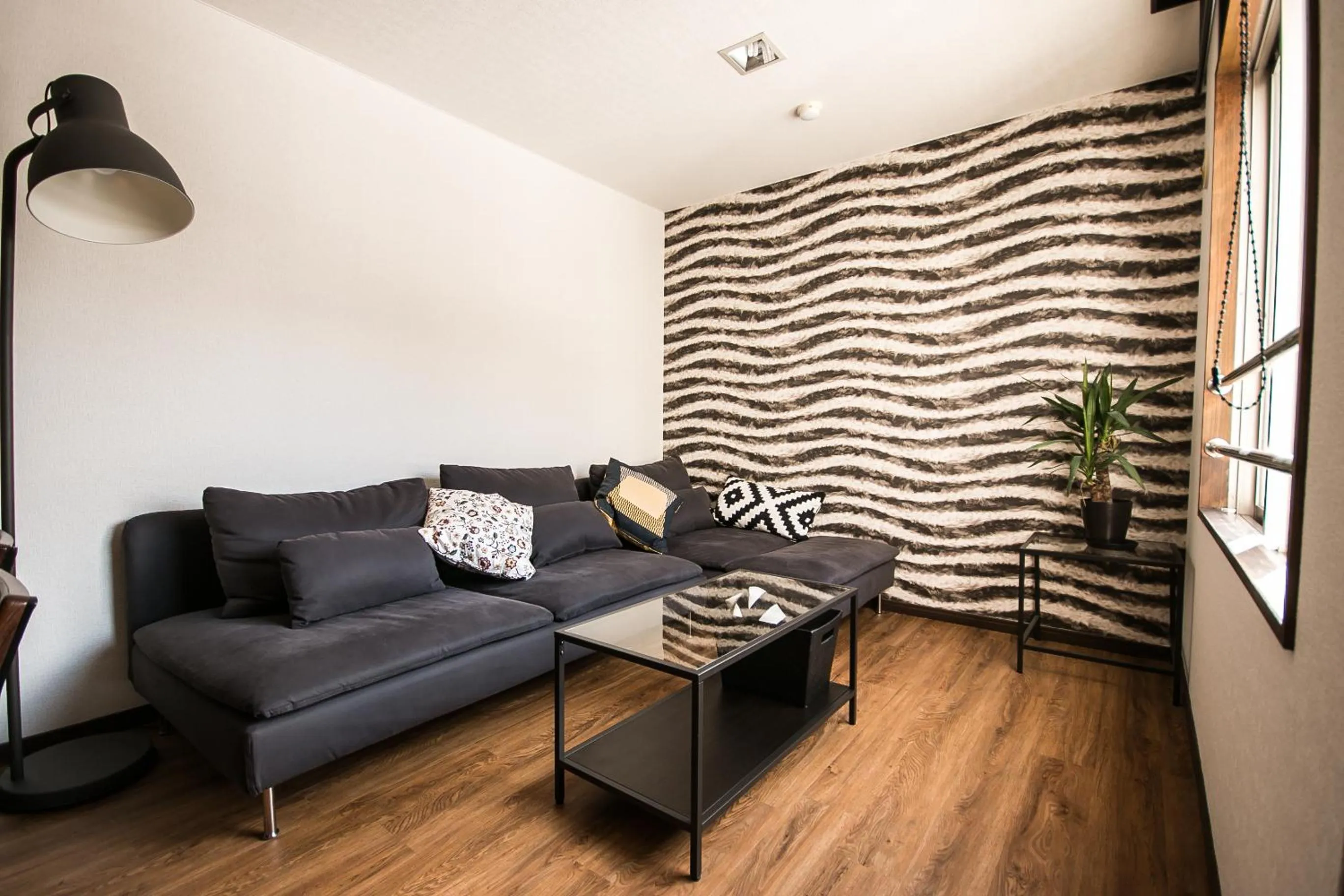 Living room in Hotel Villa Hakuba by HHG