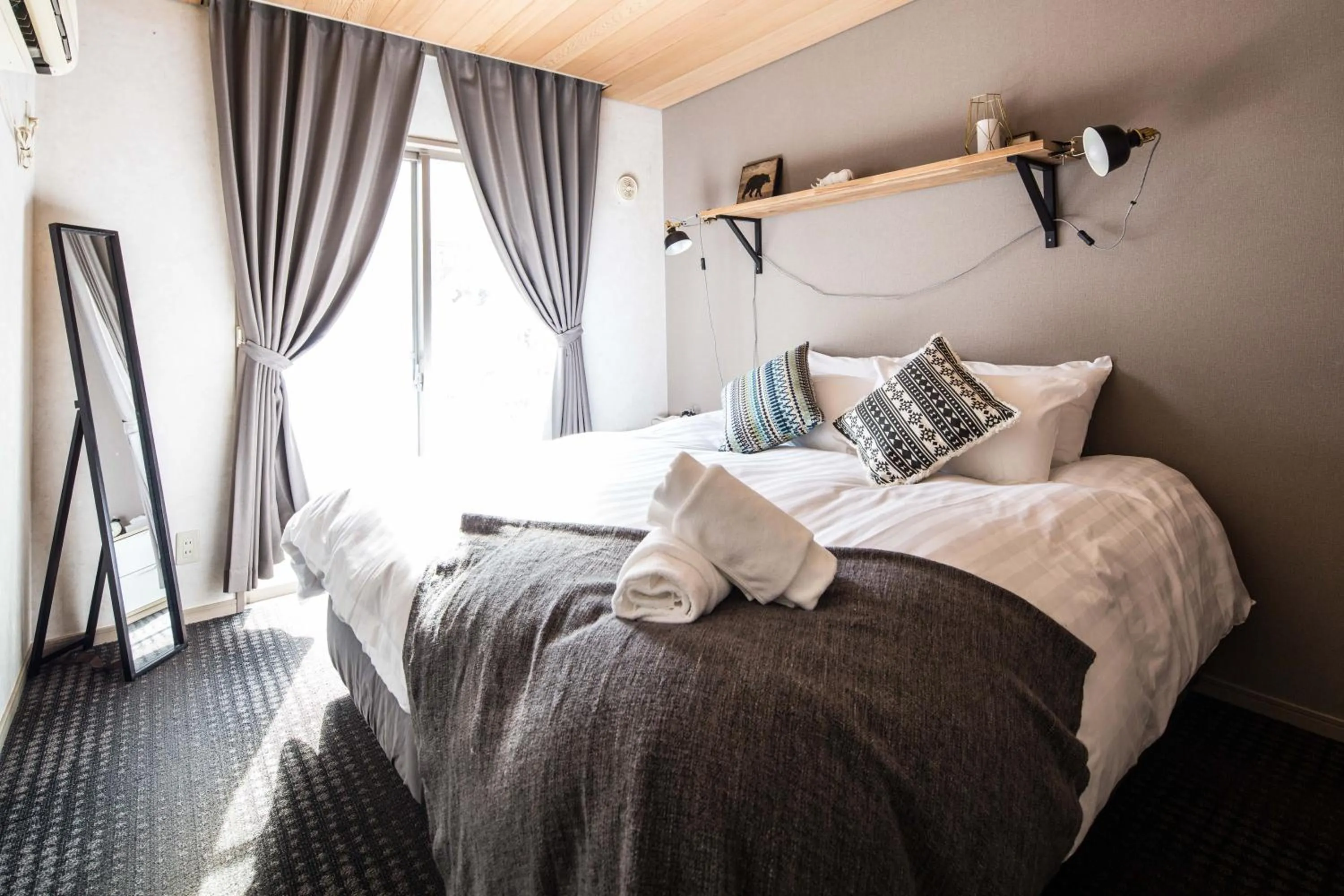 Bed in Hotel Villa Hakuba by HHG