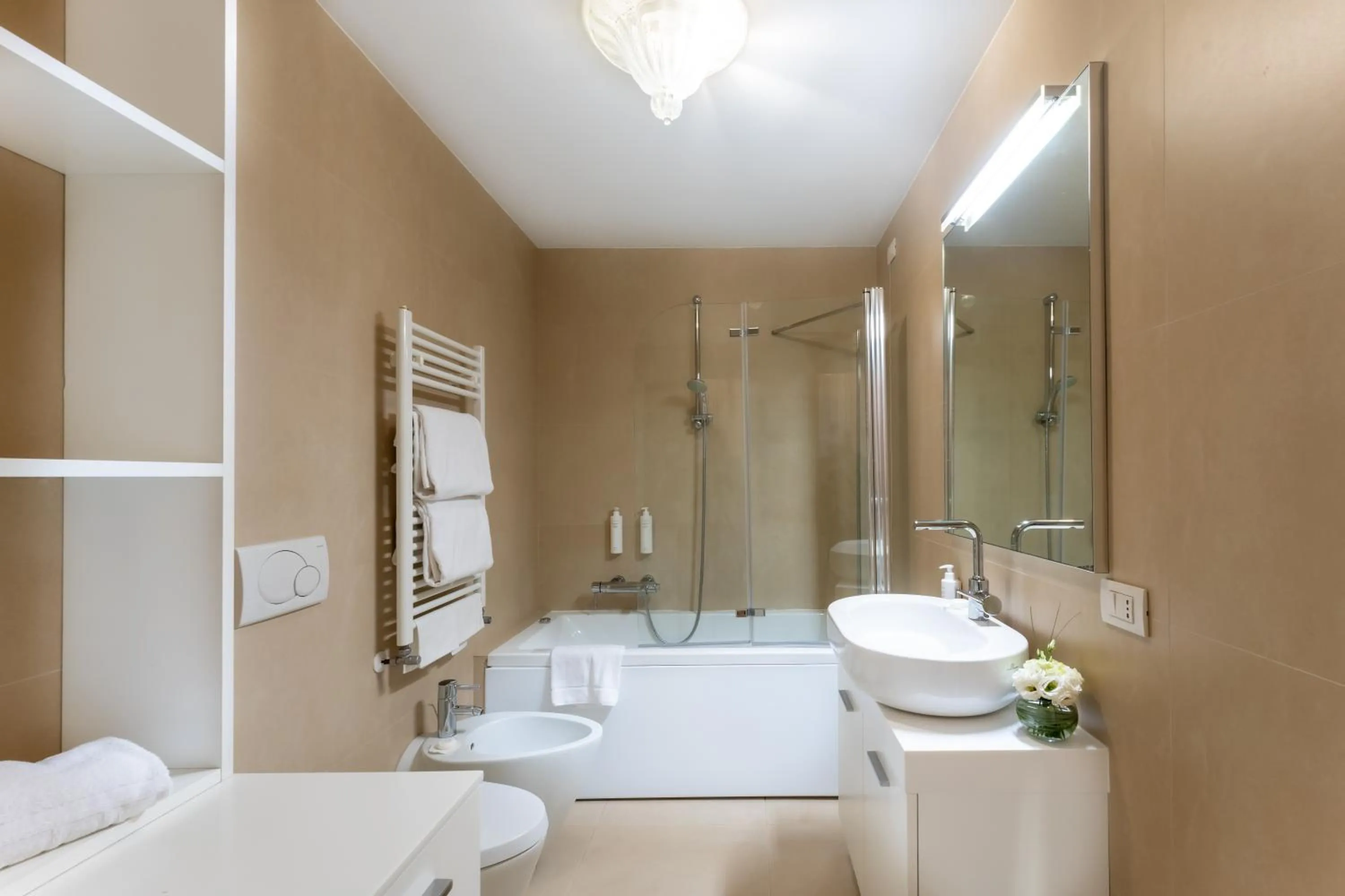 Bathroom in San Teodoro Palace - Luxury Apartments