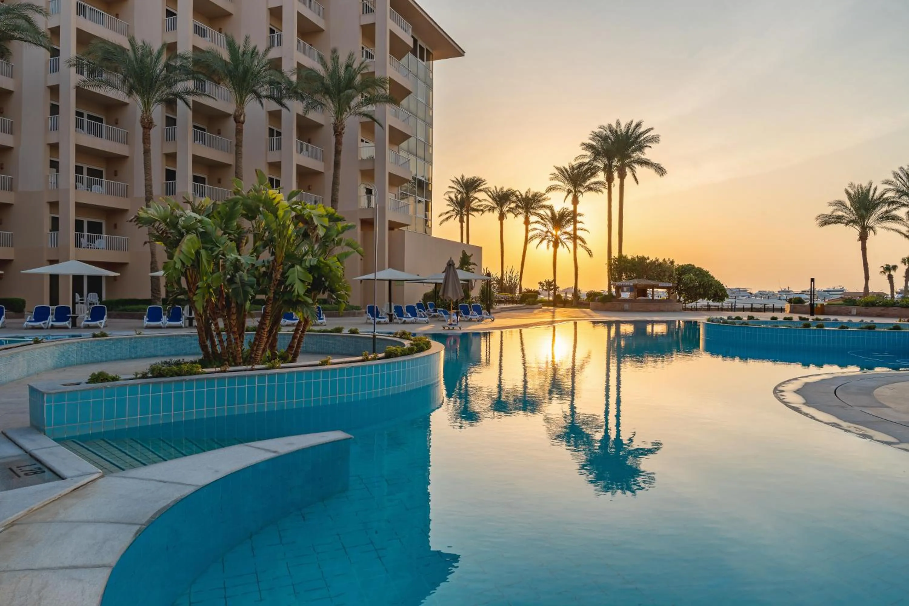 Swimming pool in Hurghada Marriott Beach Resort
