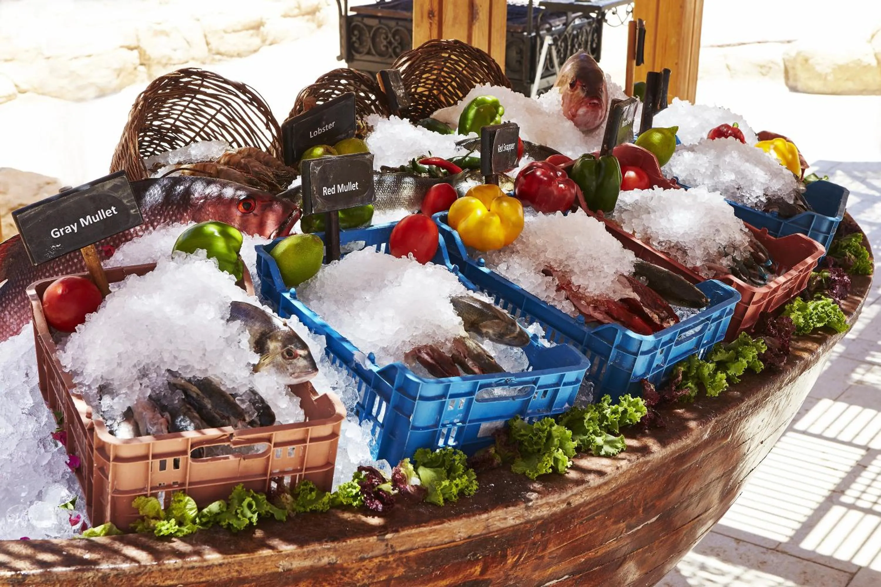 Restaurant/places to eat in Kempinski Hotel Soma Bay