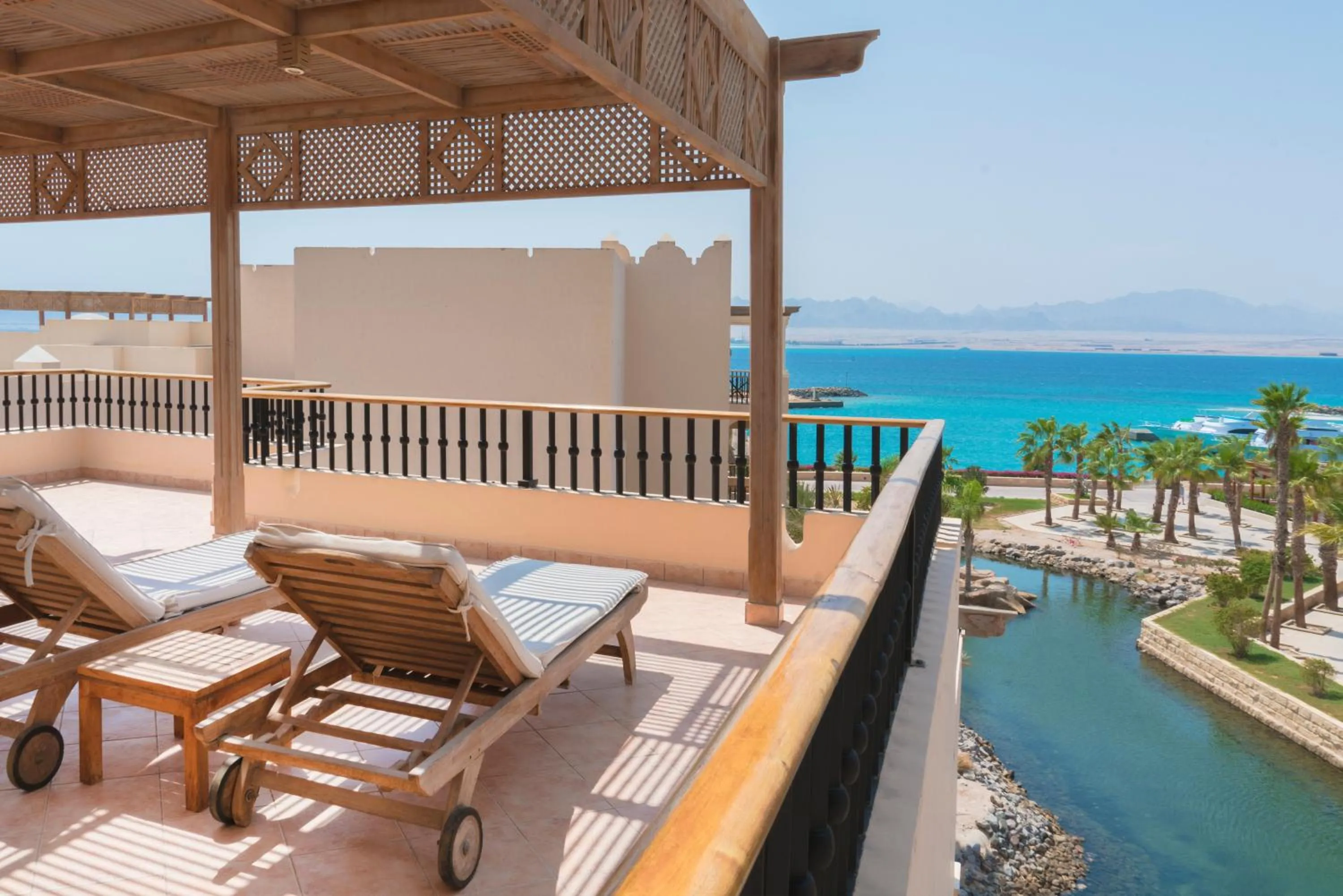 Balcony/Terrace in Kempinski Hotel Soma Bay