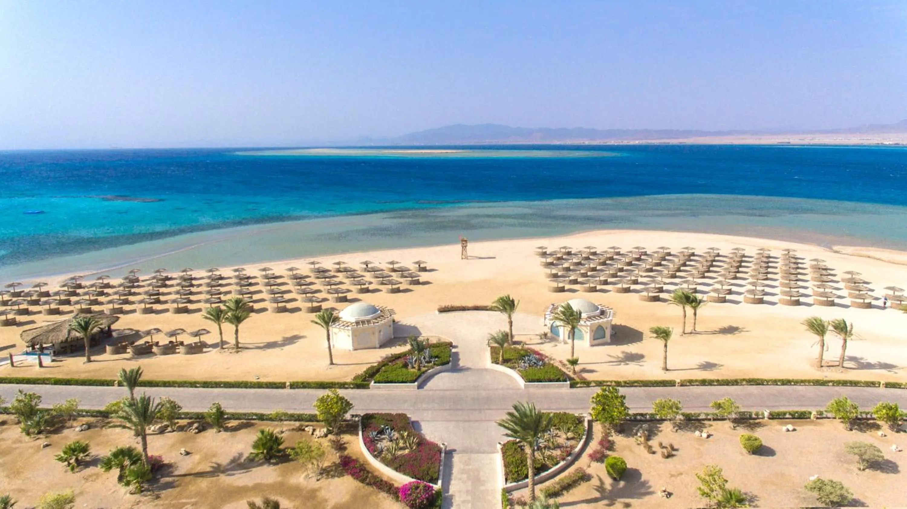 Bird's eye view in Kempinski Hotel Soma Bay