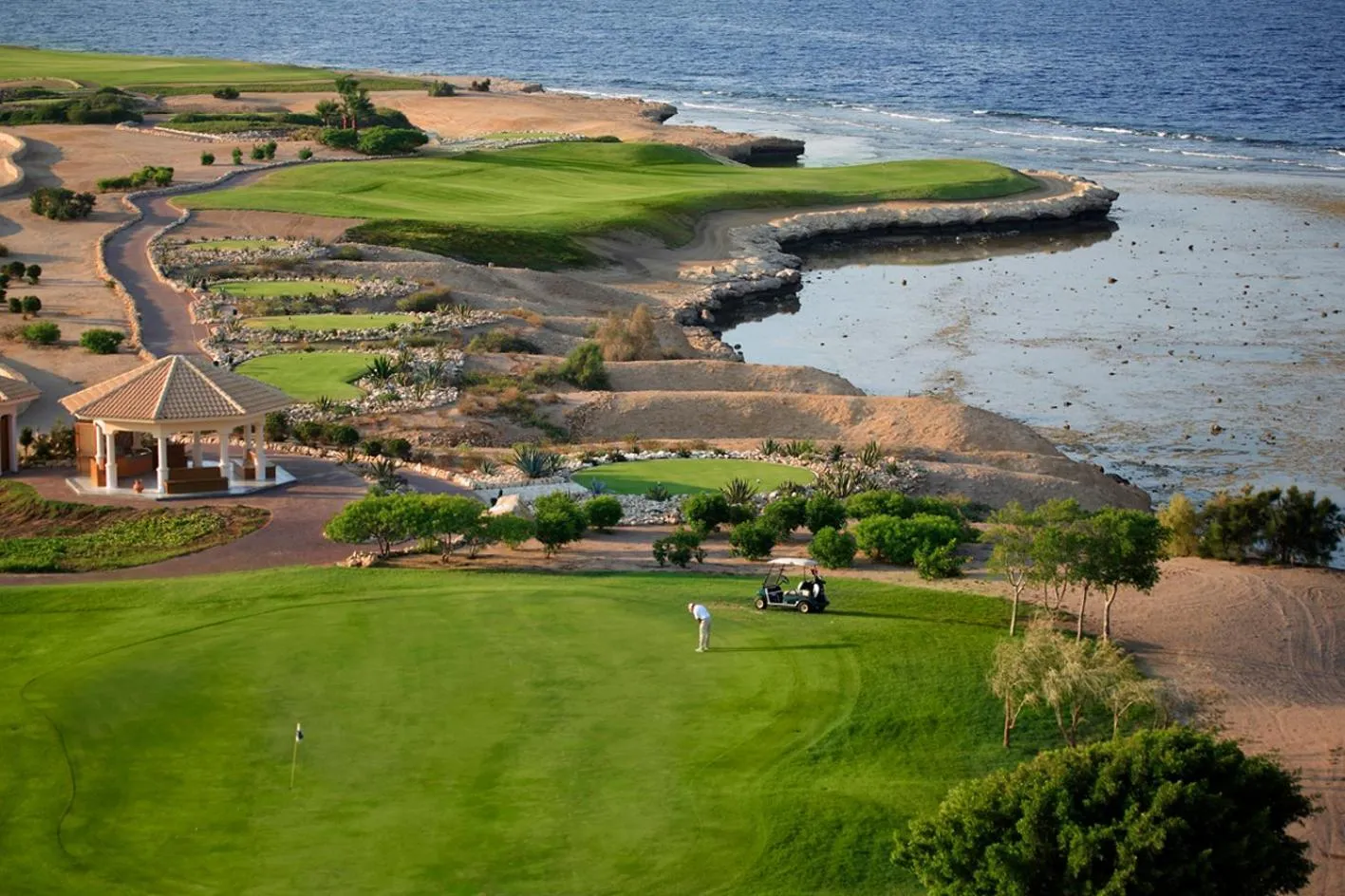 Golfcourse in Kempinski Hotel Soma Bay