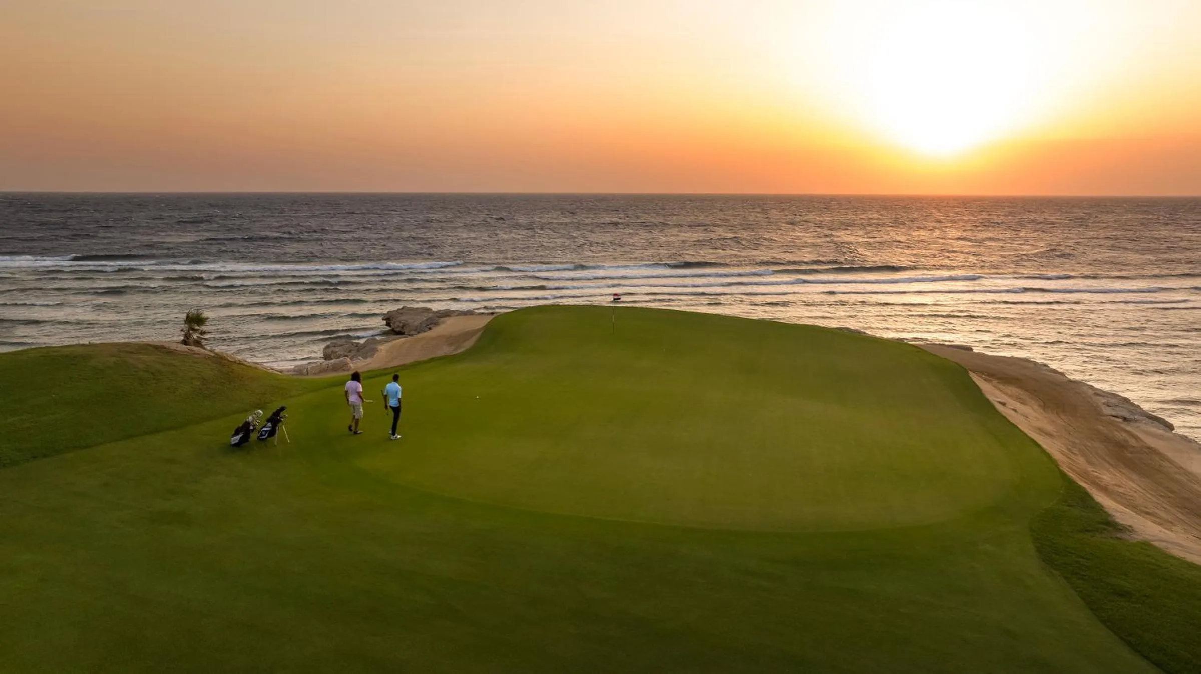 Golfcourse in Kempinski Hotel Soma Bay