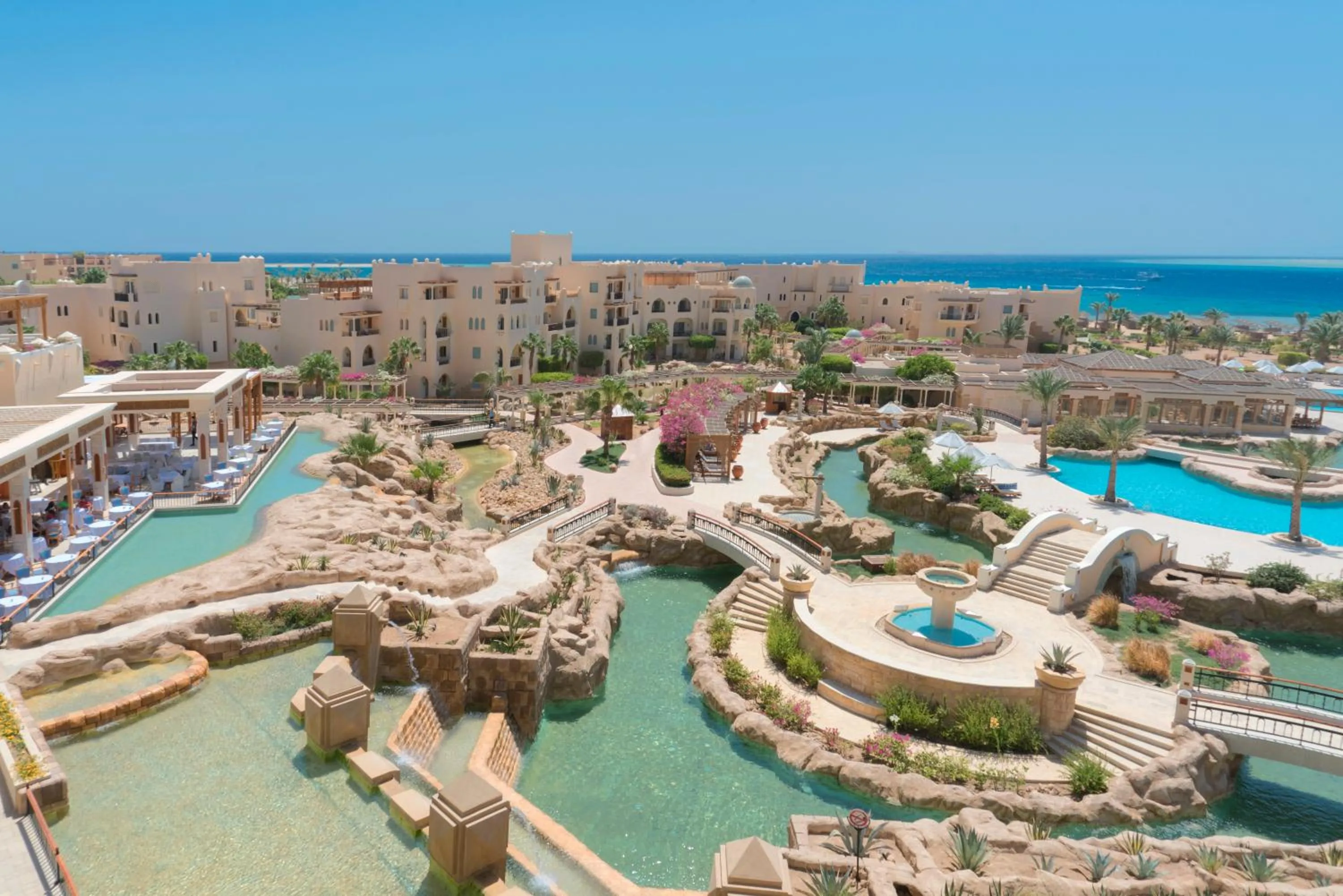 Bird's eye view in Kempinski Hotel Soma Bay