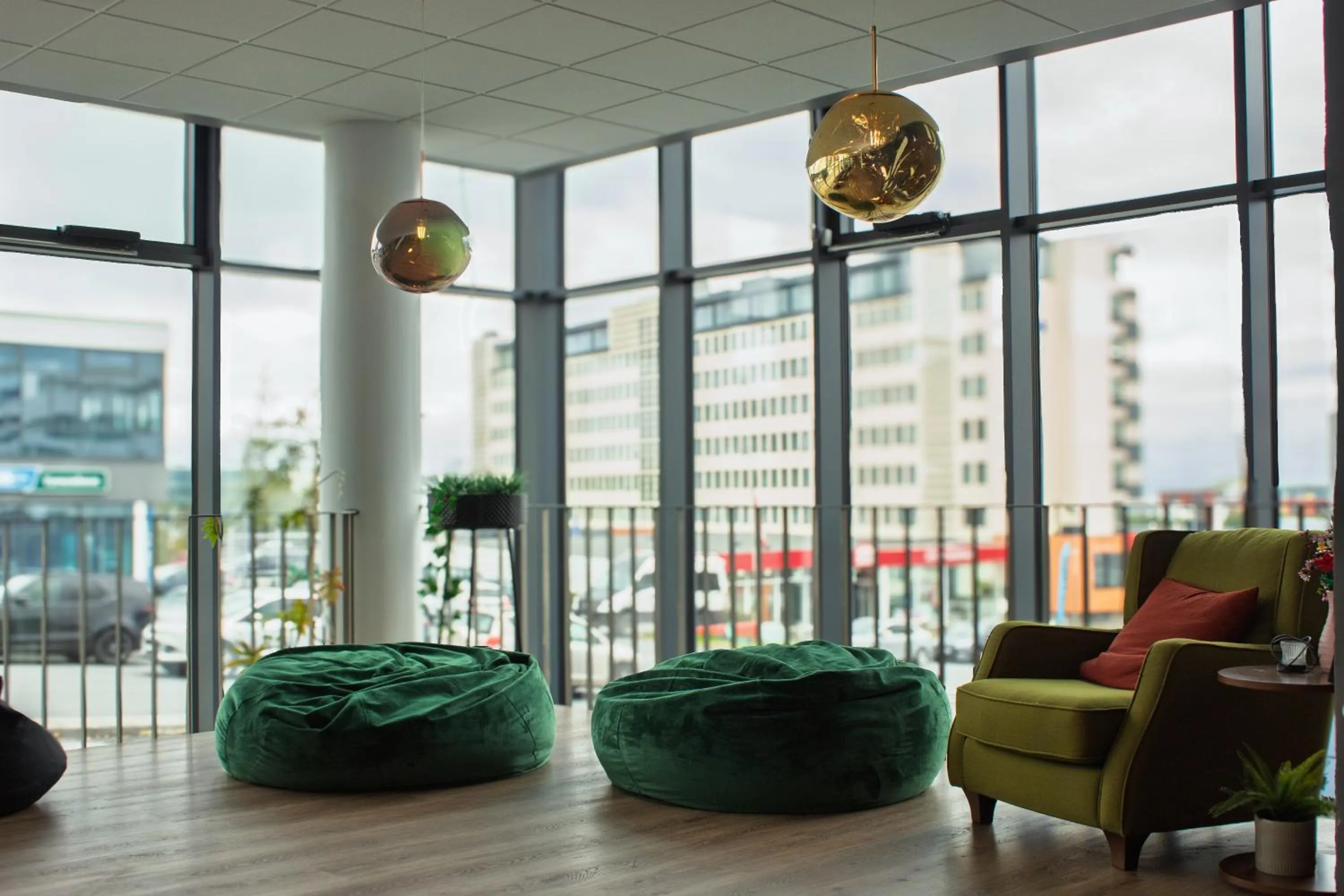 Seating area in Hotel Muli