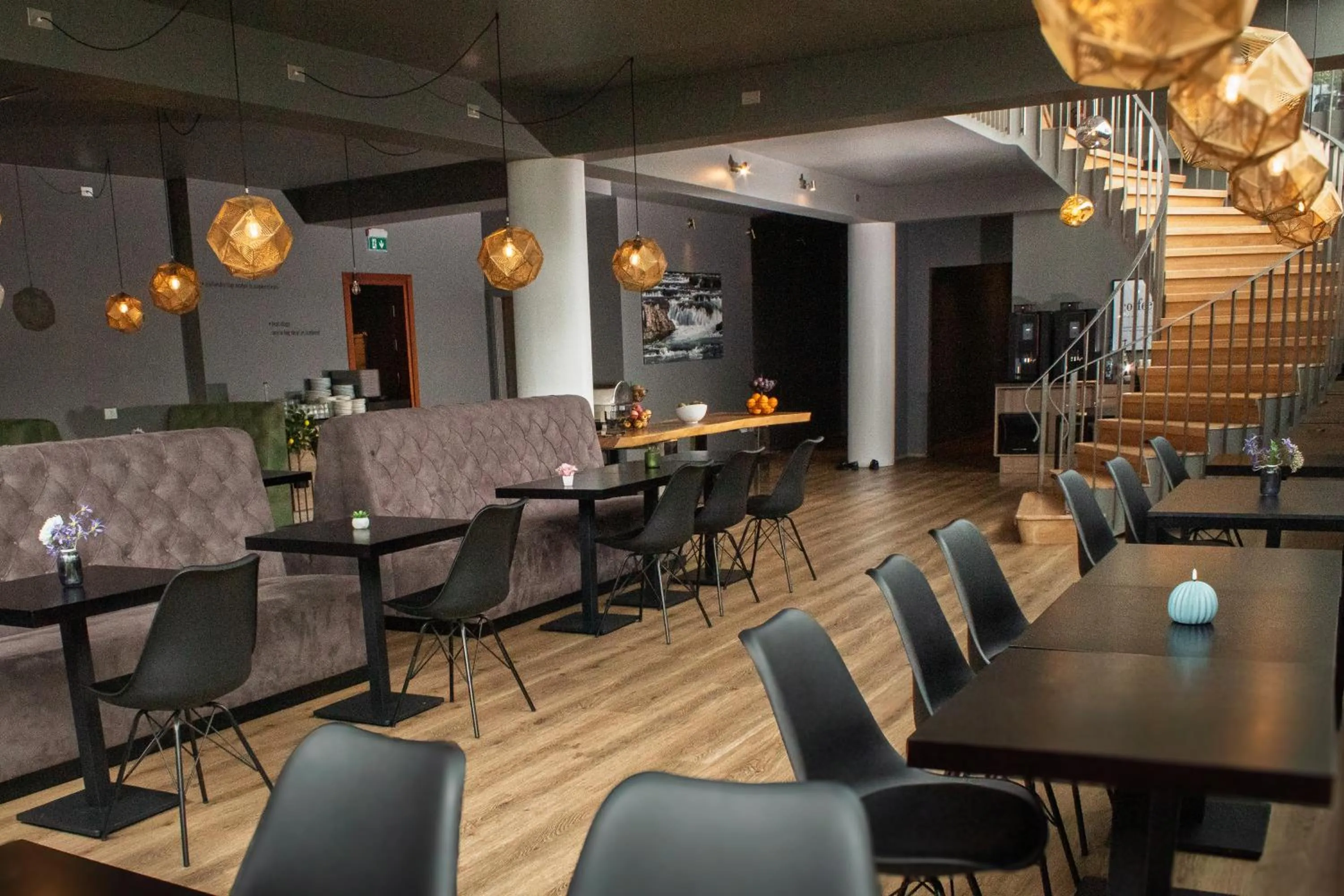 Dining area in Hotel Muli