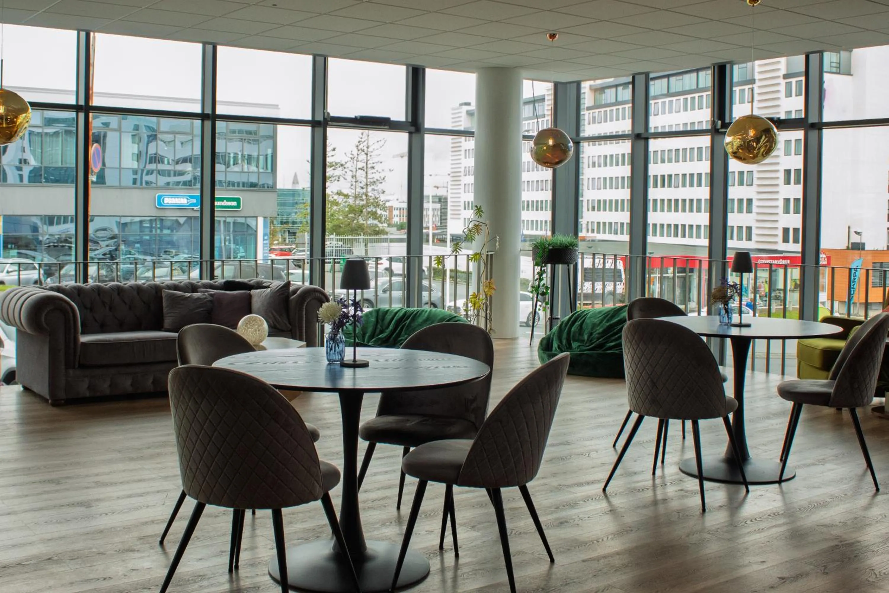 Seating area in Hotel Muli