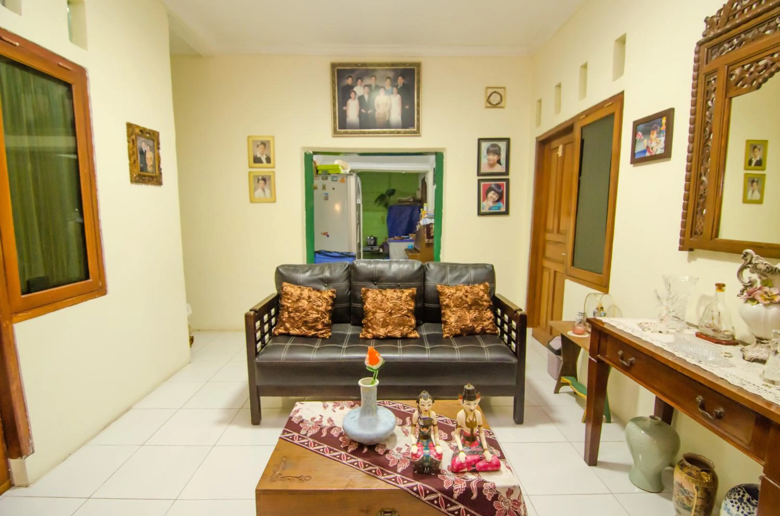 Living room in Pendopo Andari Homestay