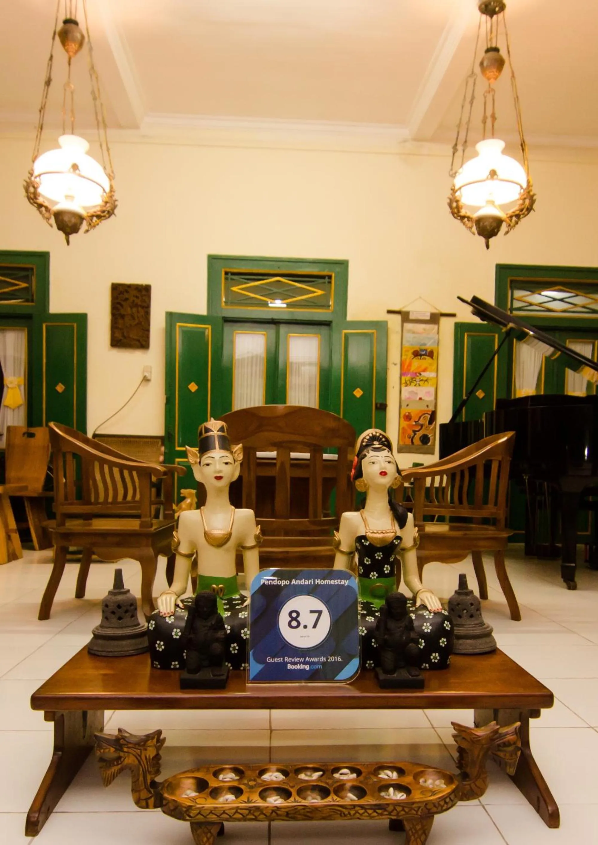 Certificate/Award in Pendopo Andari Homestay