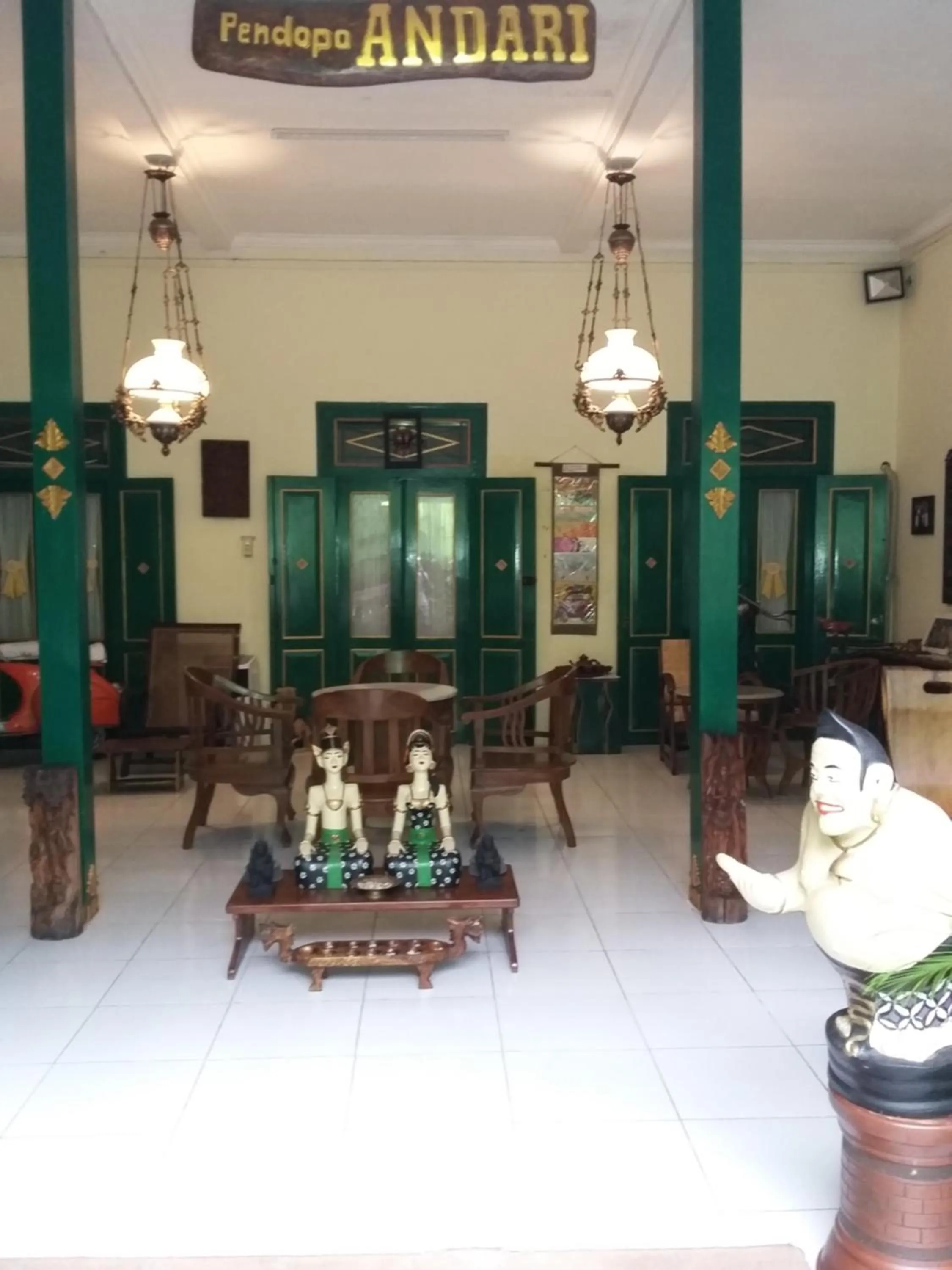 Facade/entrance in Pendopo Andari Homestay