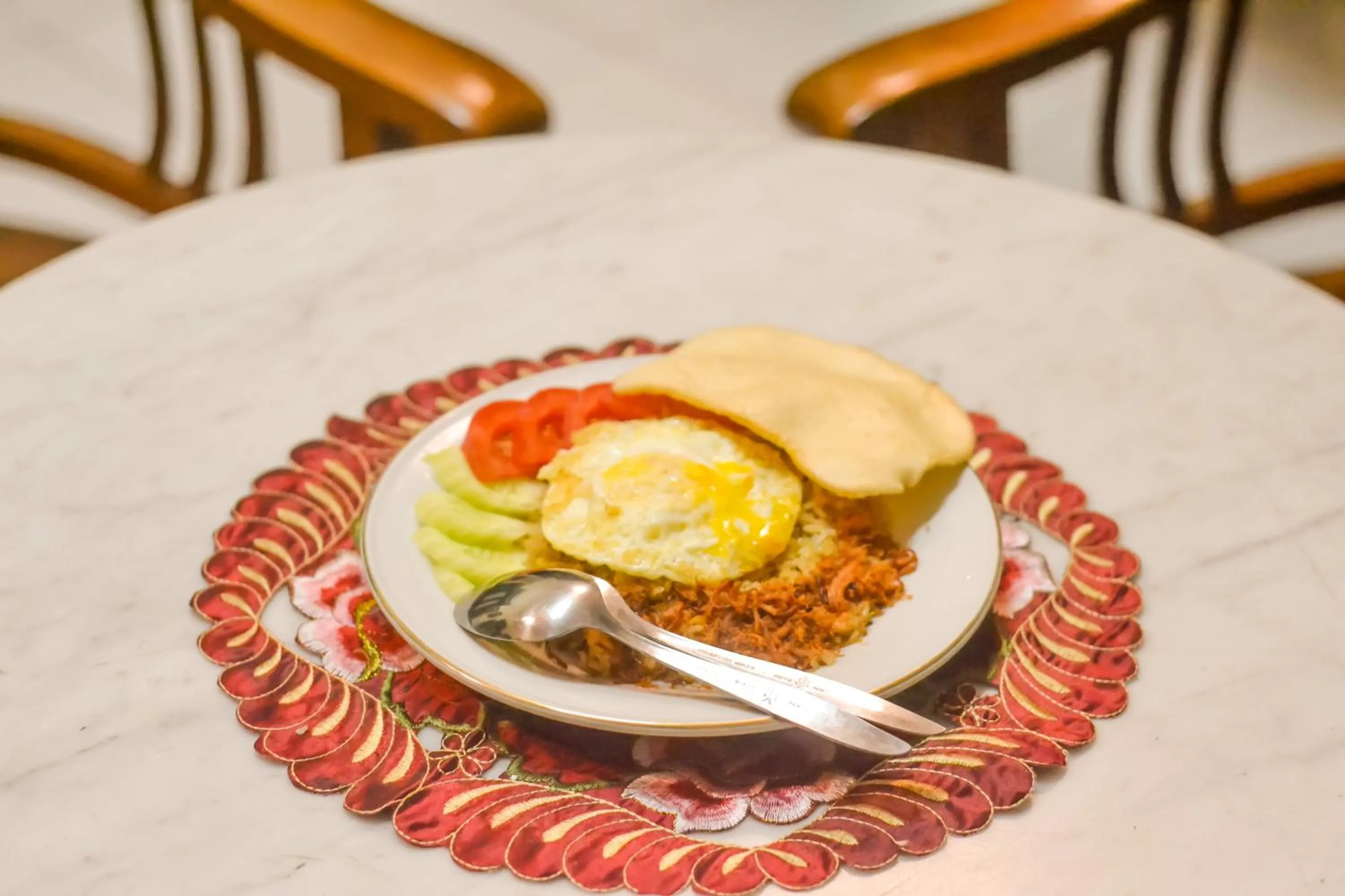 Food and drinks in Pendopo Andari Homestay