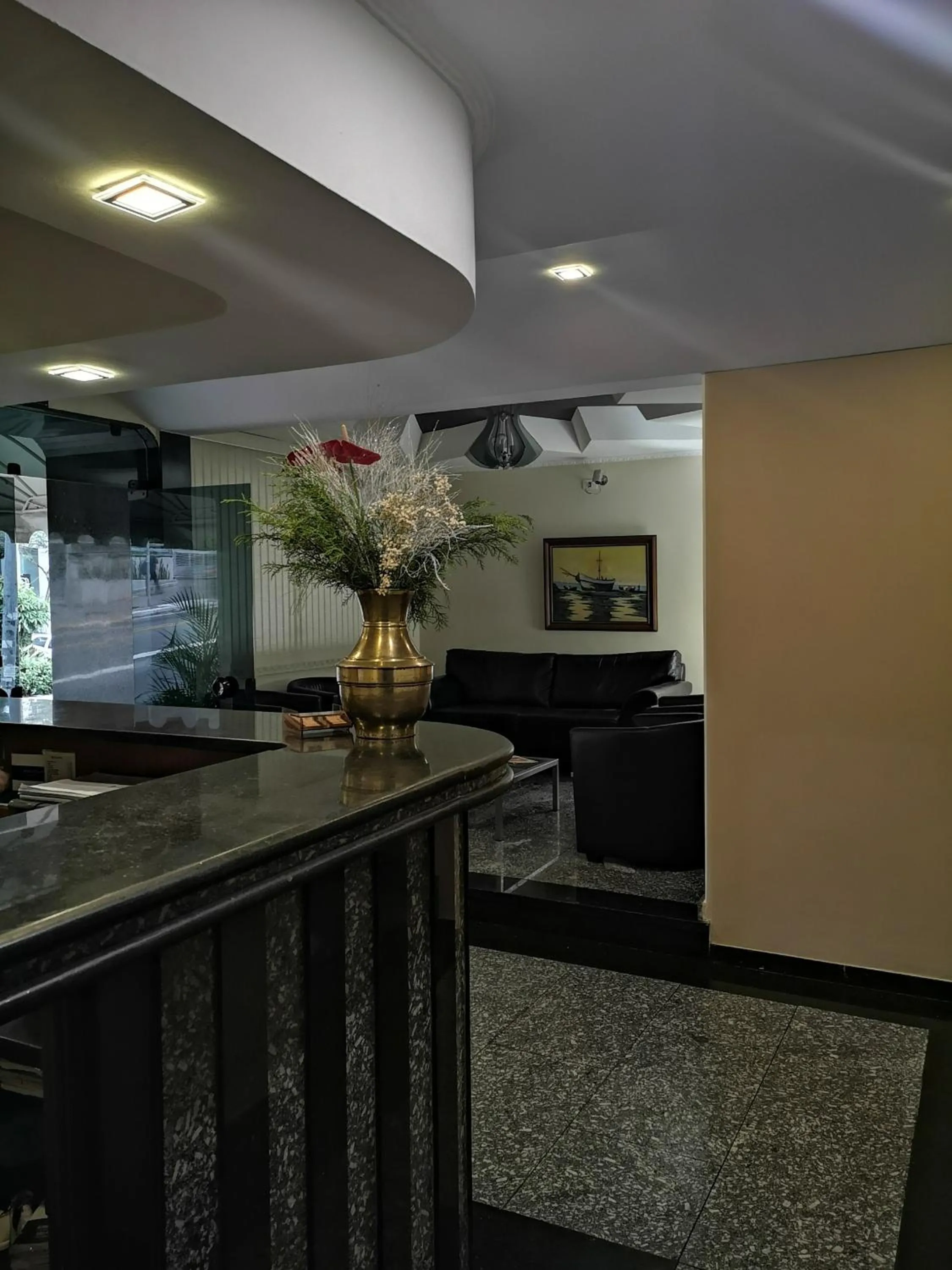 Lobby or reception in Hotel Brigadeiro