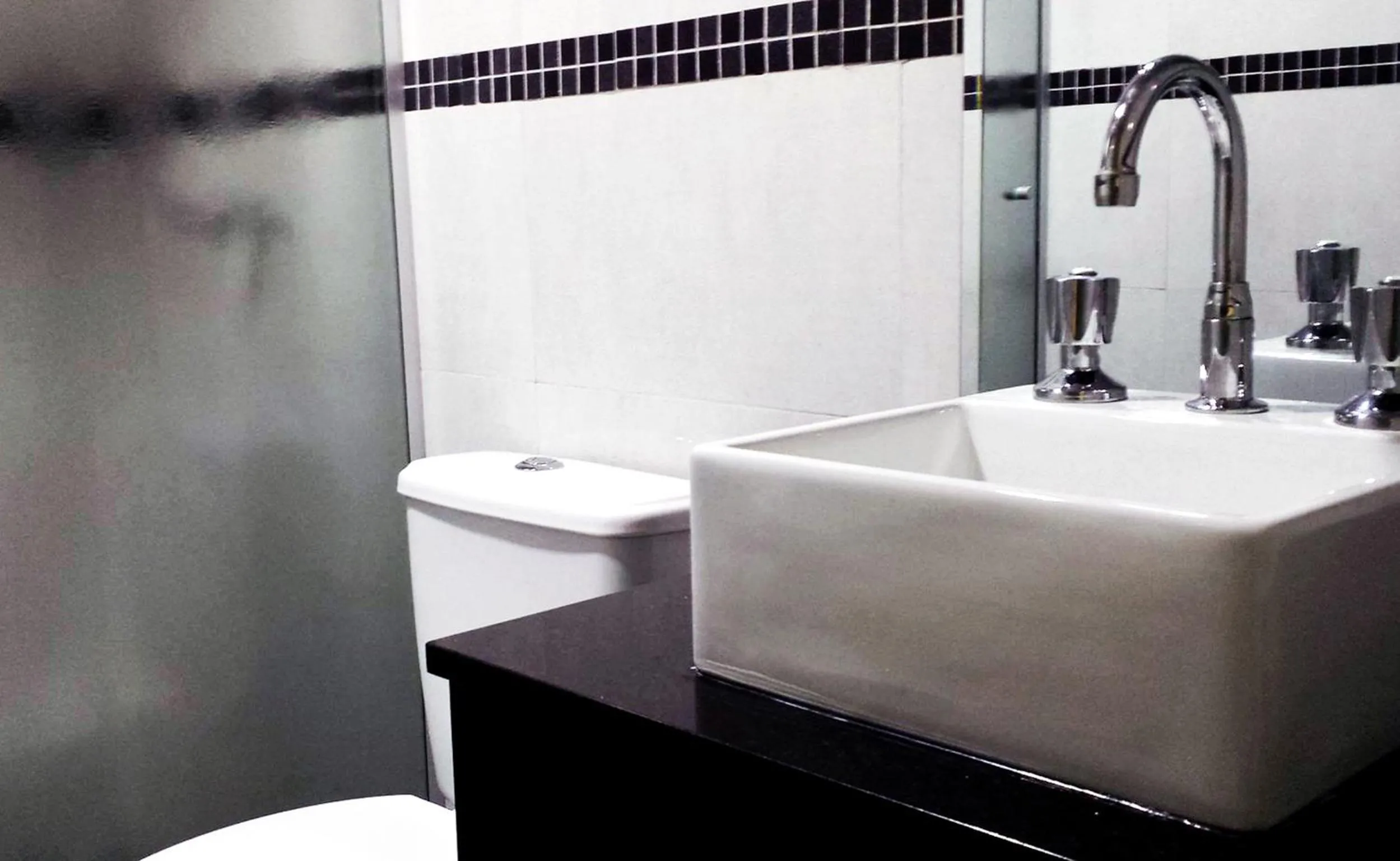Toilet in Hotel Brigadeiro