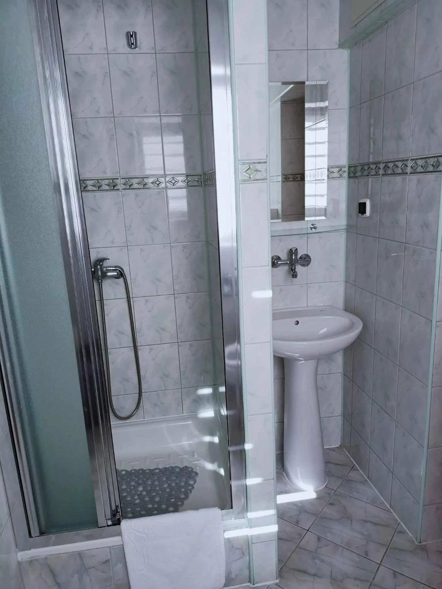 Bathroom in Noclegi U Reni