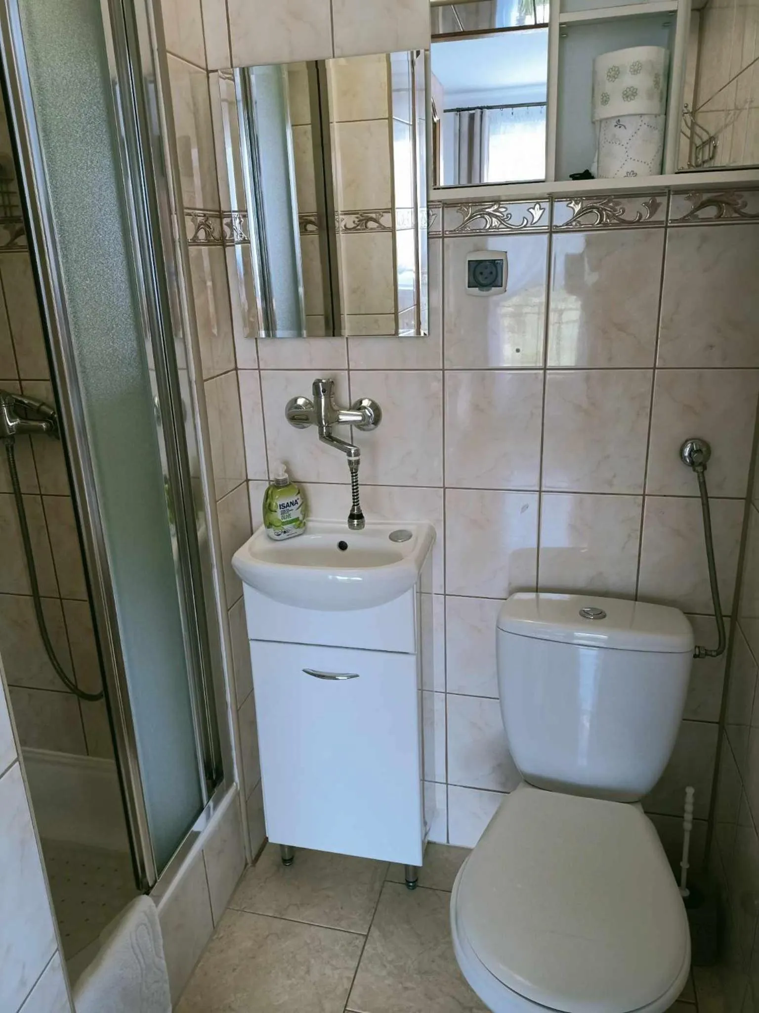 Bathroom in Noclegi U Reni