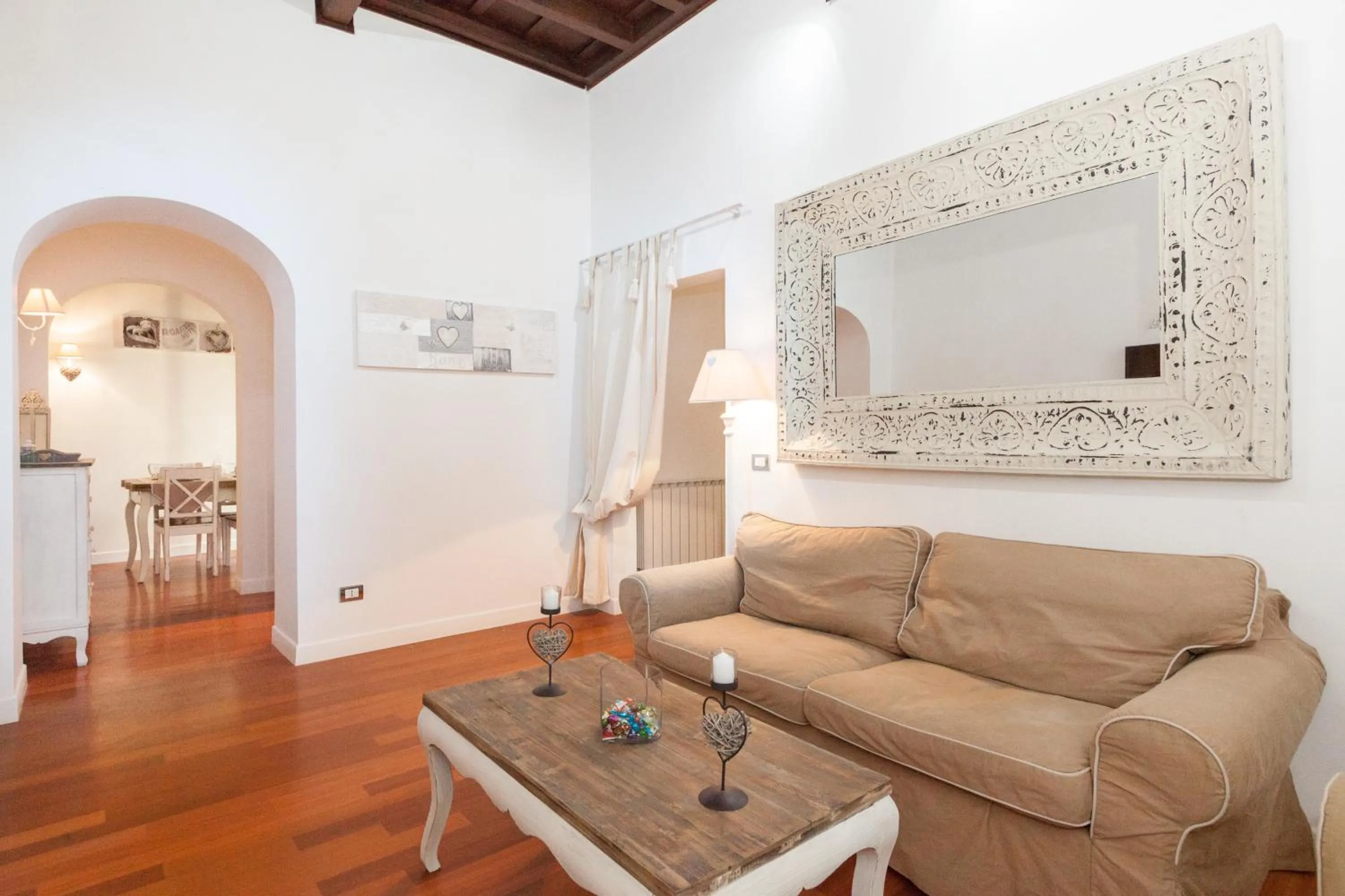 Seating area in La Maison de la vie