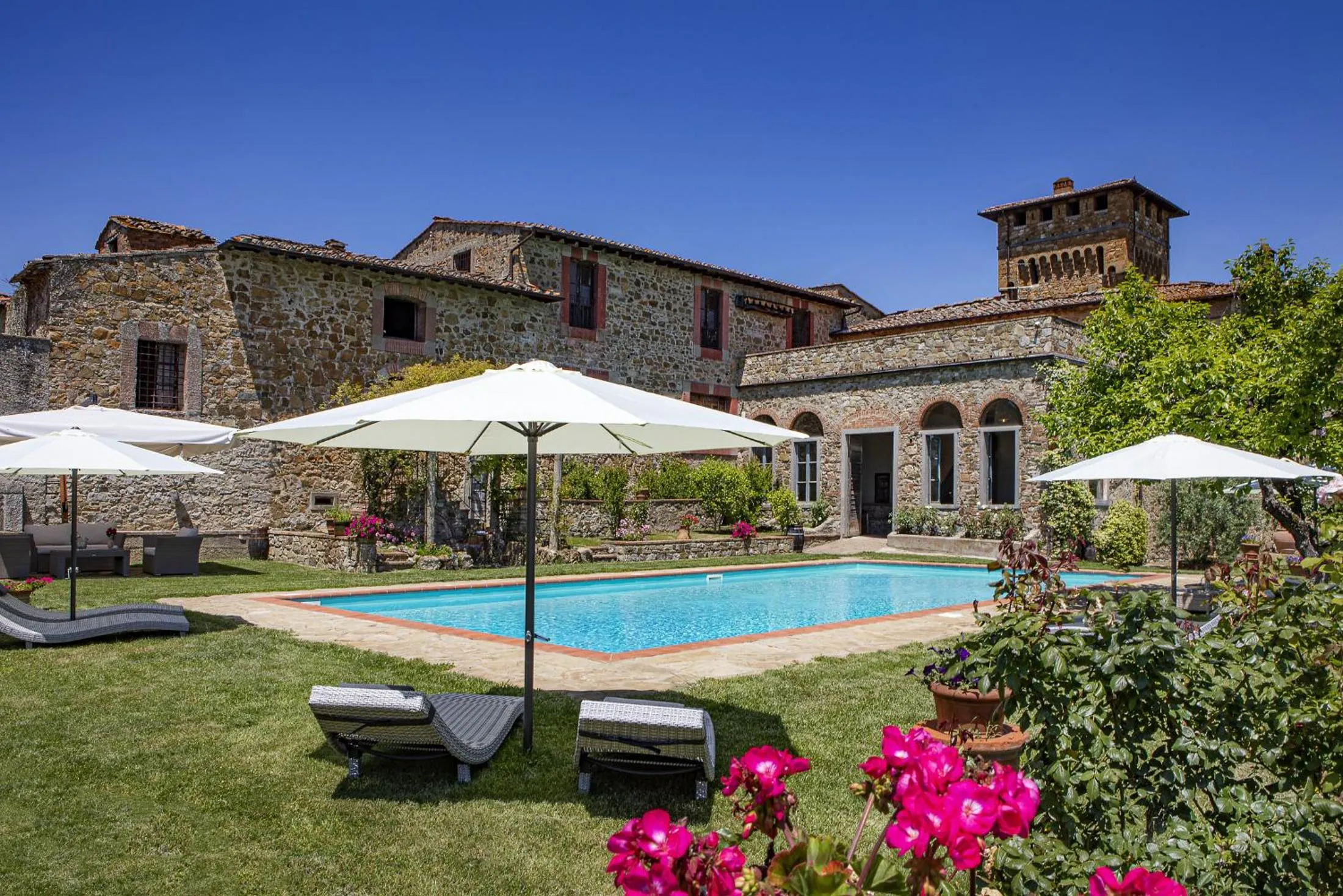 Swimming pool in Castello di Cafaggio
