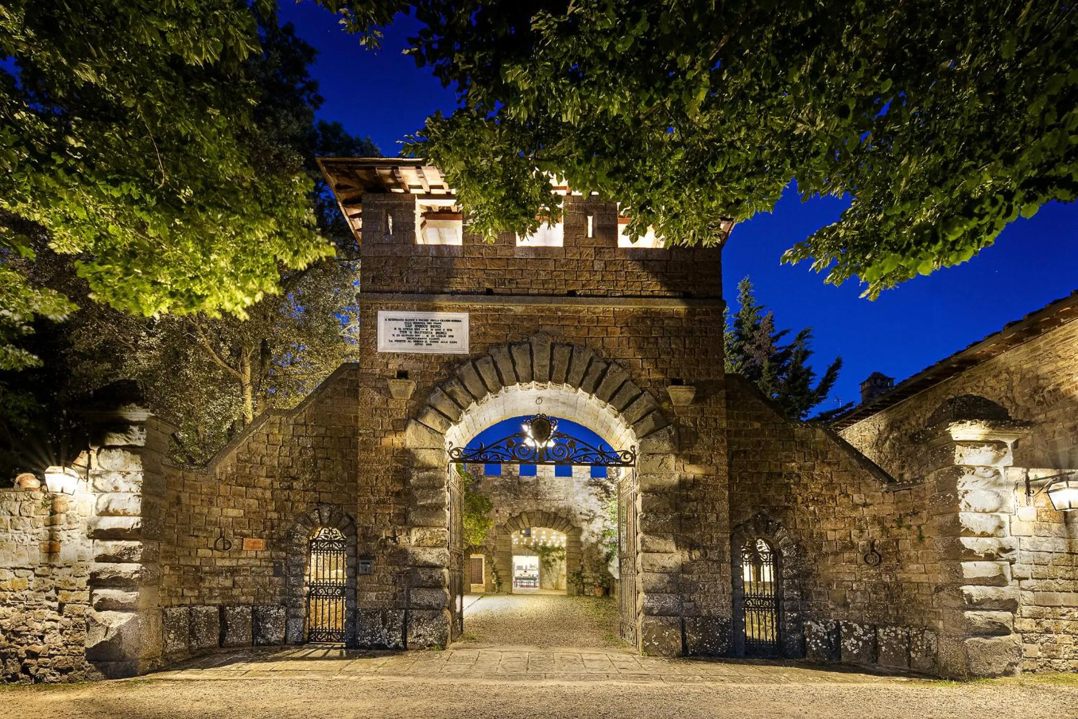 Night in Castello di Cafaggio