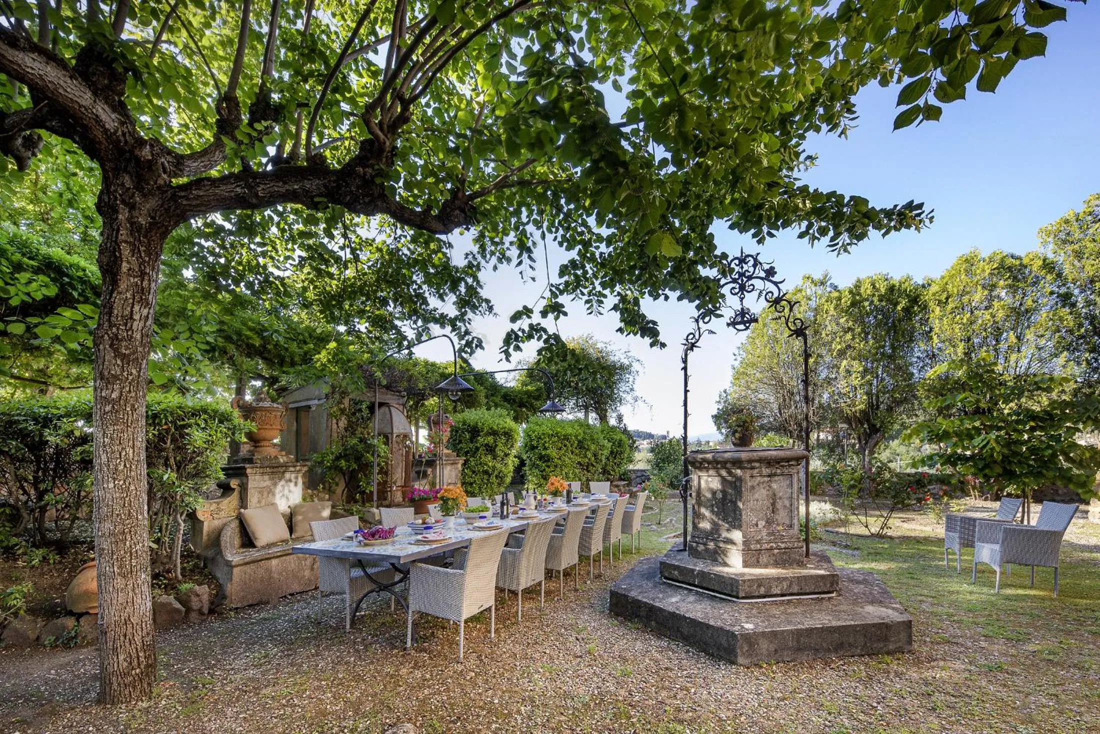 Garden in Castello di Cafaggio