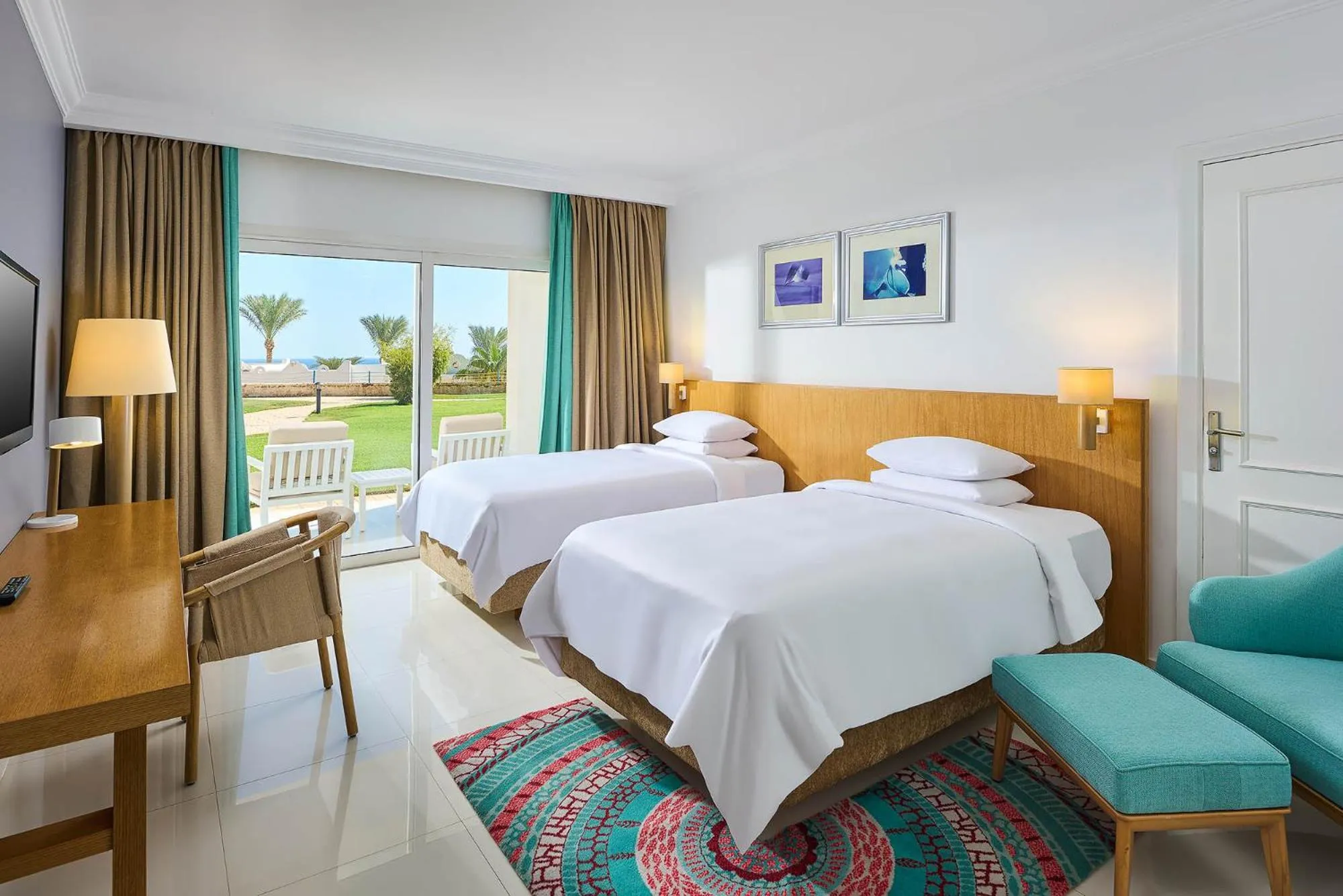 Photo of the whole room, Bed in Renaissance Sharm El Sheikh Golden View Beach Resort