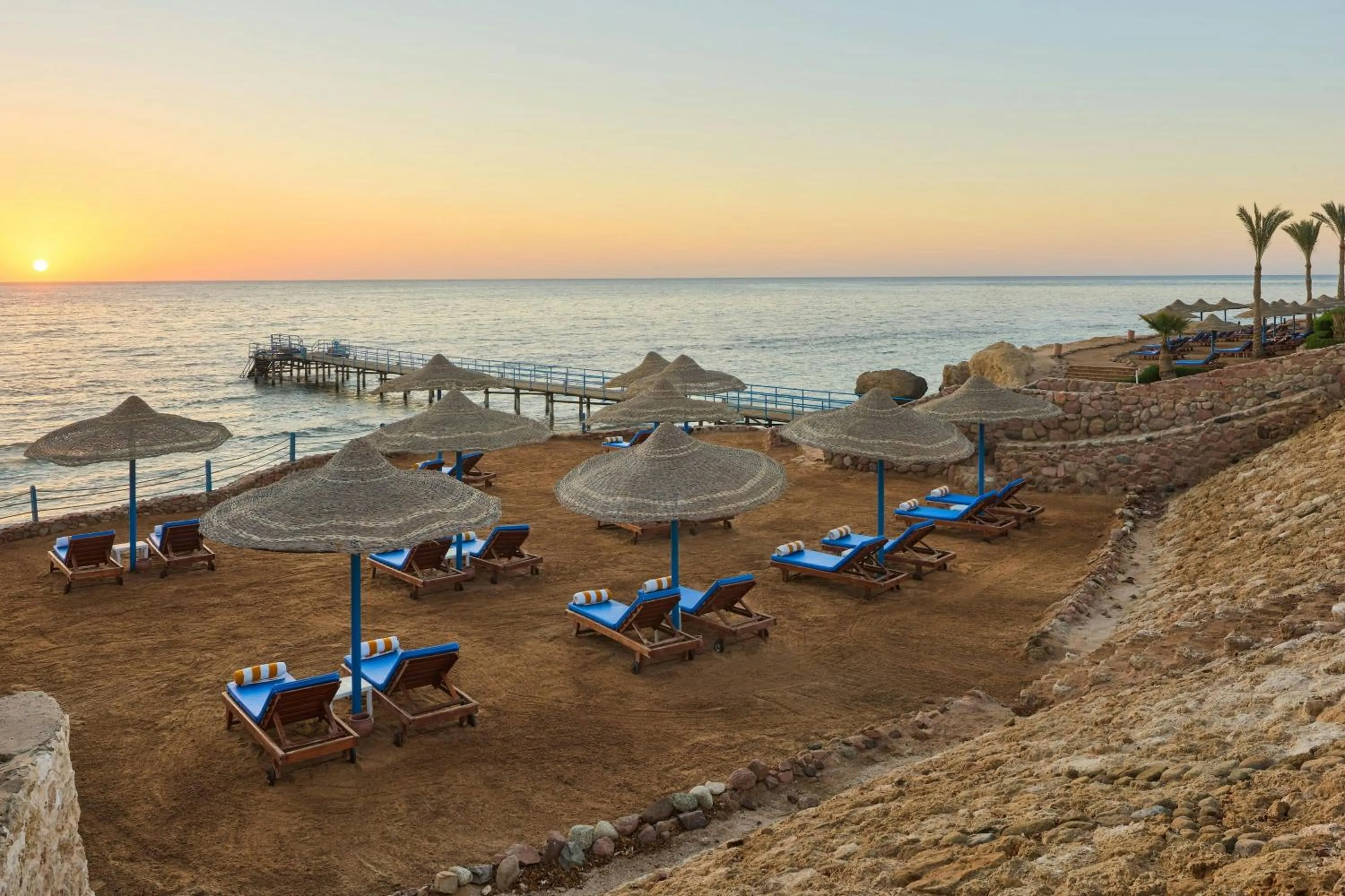 Beach in Renaissance Sharm El Sheikh Golden View Beach Resort