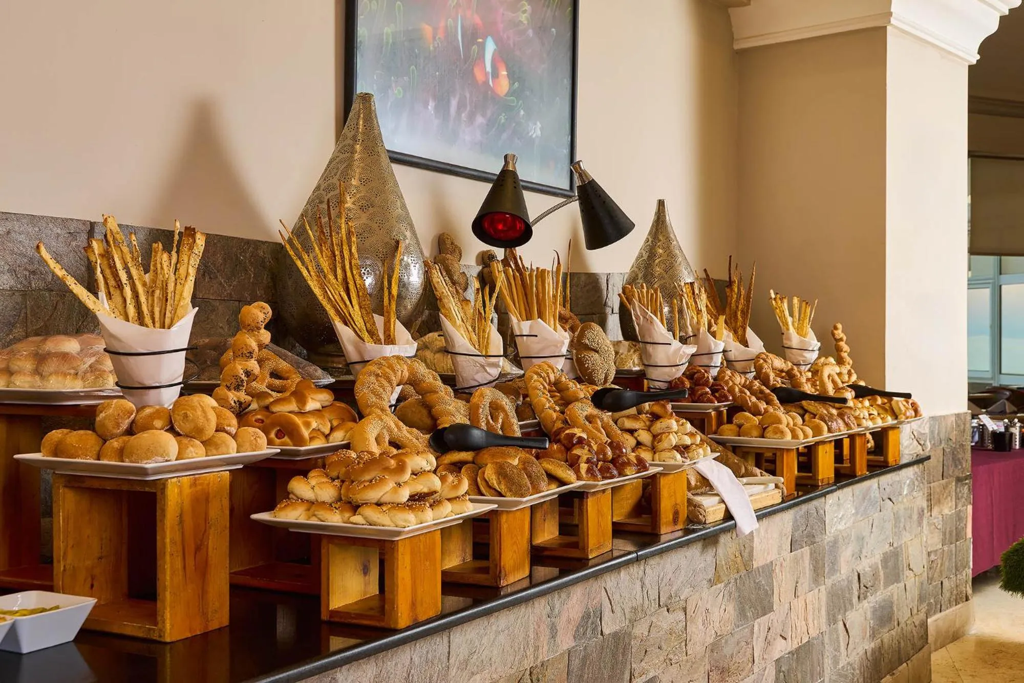 Buffet breakfast in Renaissance Sharm El Sheikh Golden View Beach Resort