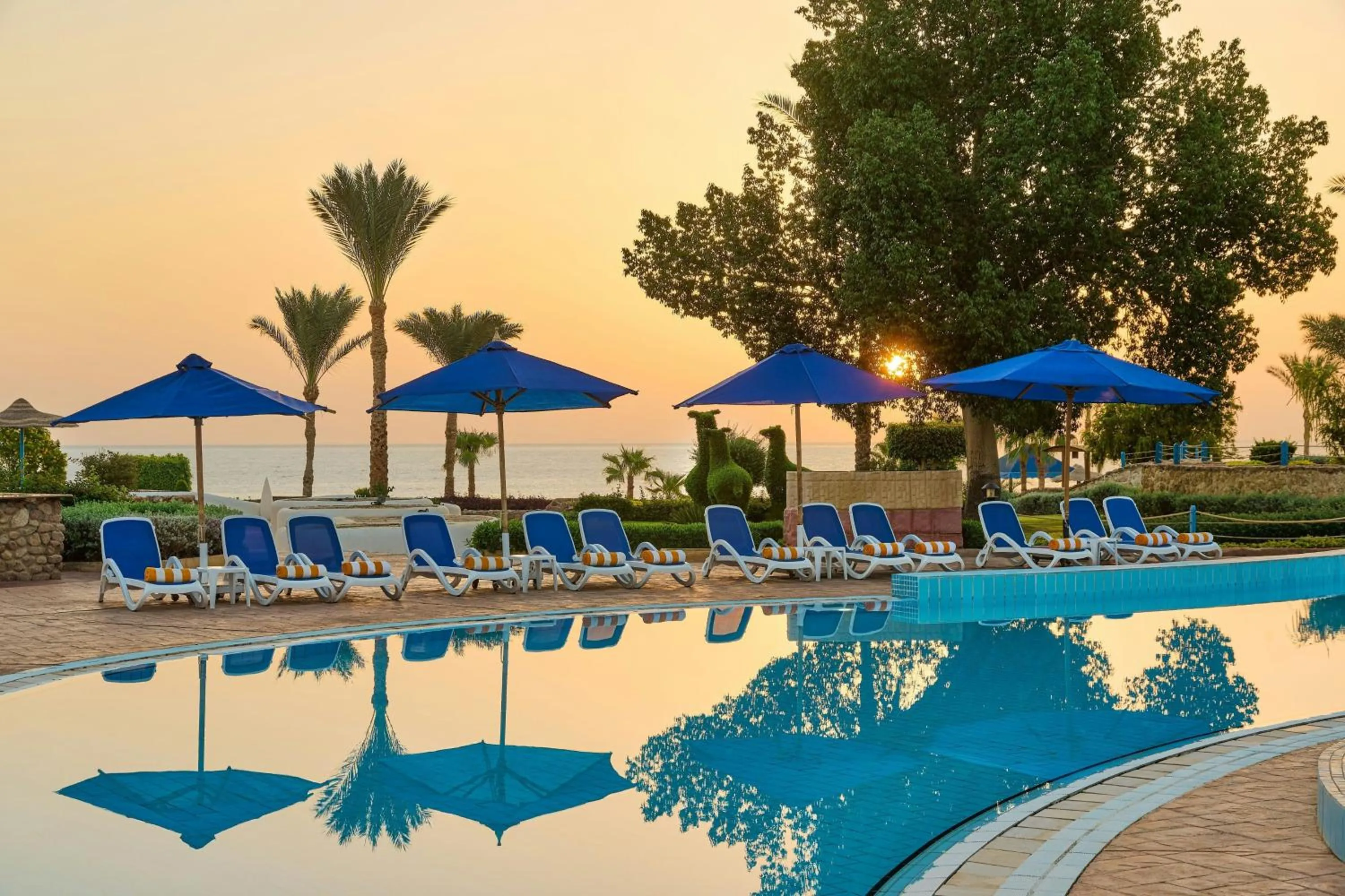Swimming pool in Renaissance Sharm El Sheikh Golden View Beach Resort