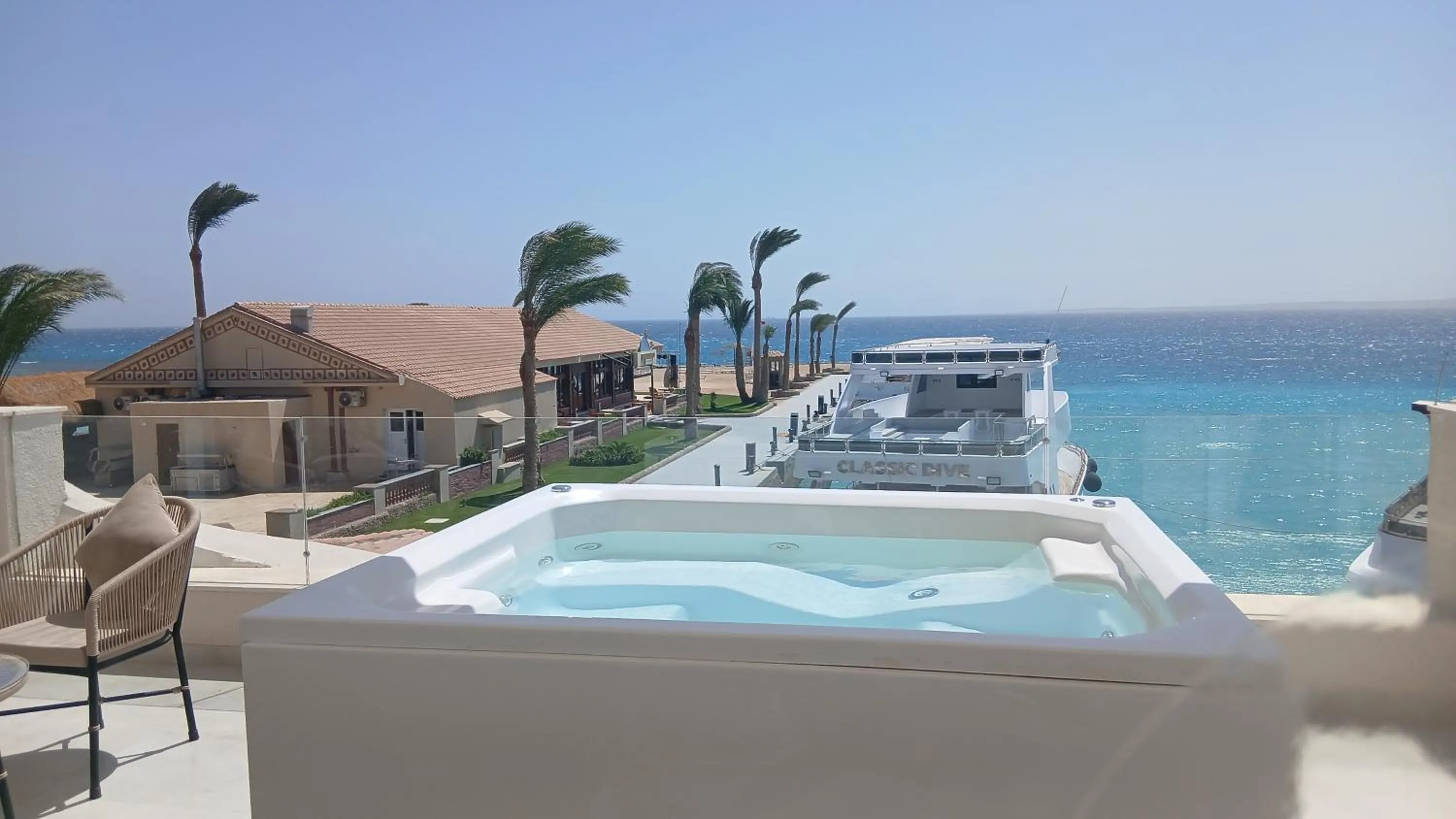 Sea view in Sunny Days El Palacio Resort & Spa