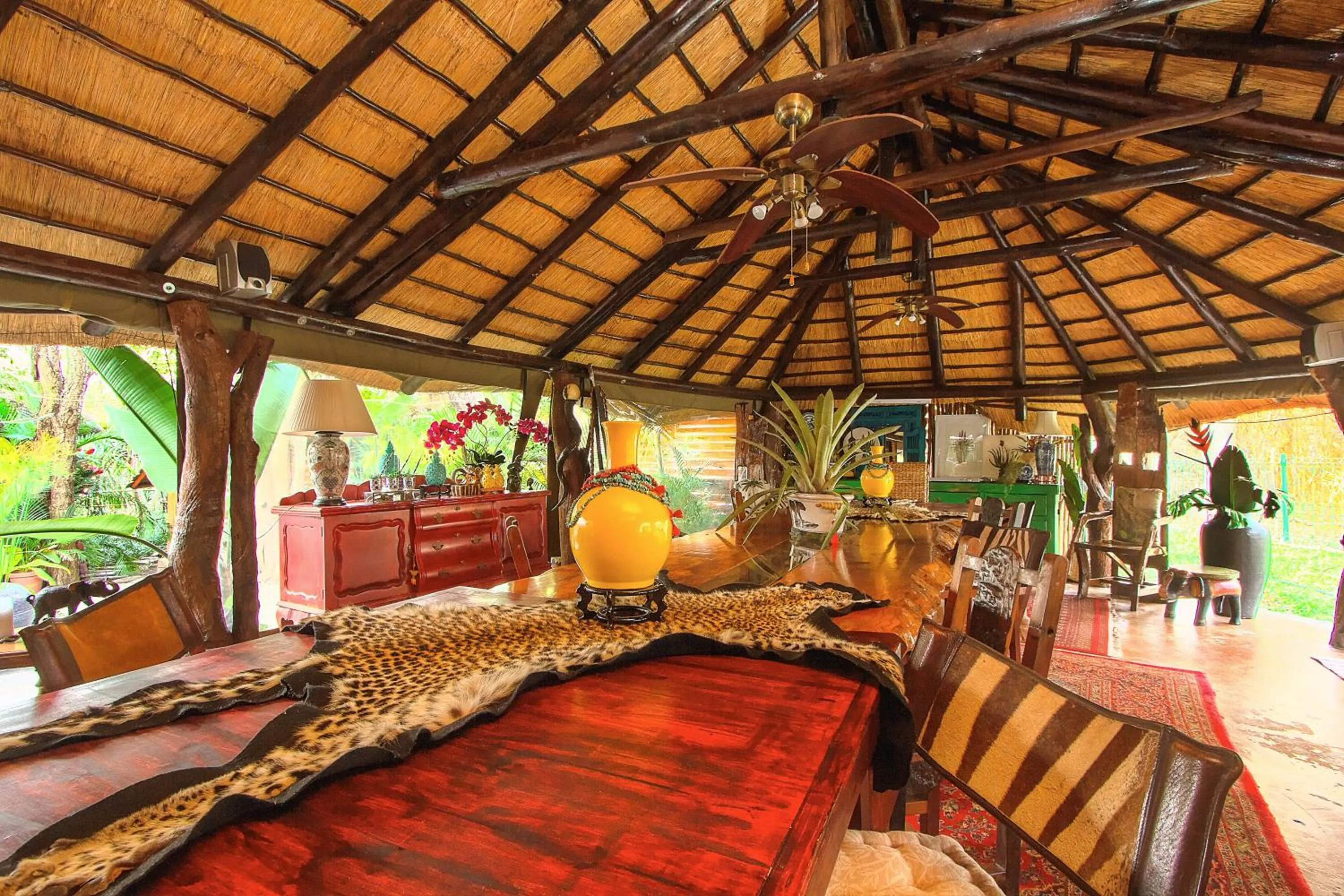 Dining area in Wielewaal Bush Lodge