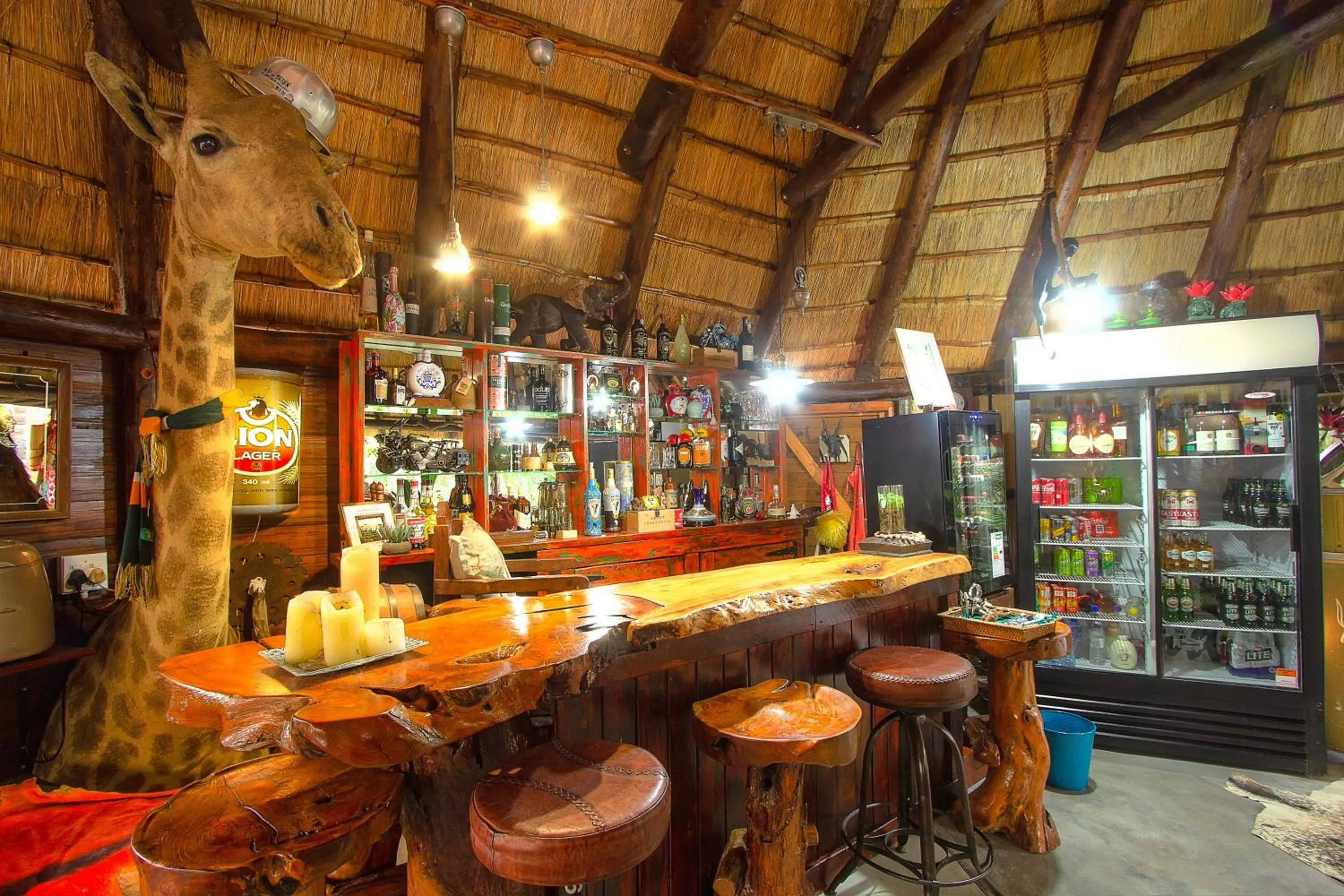 Lounge or bar in Wielewaal Bush Lodge