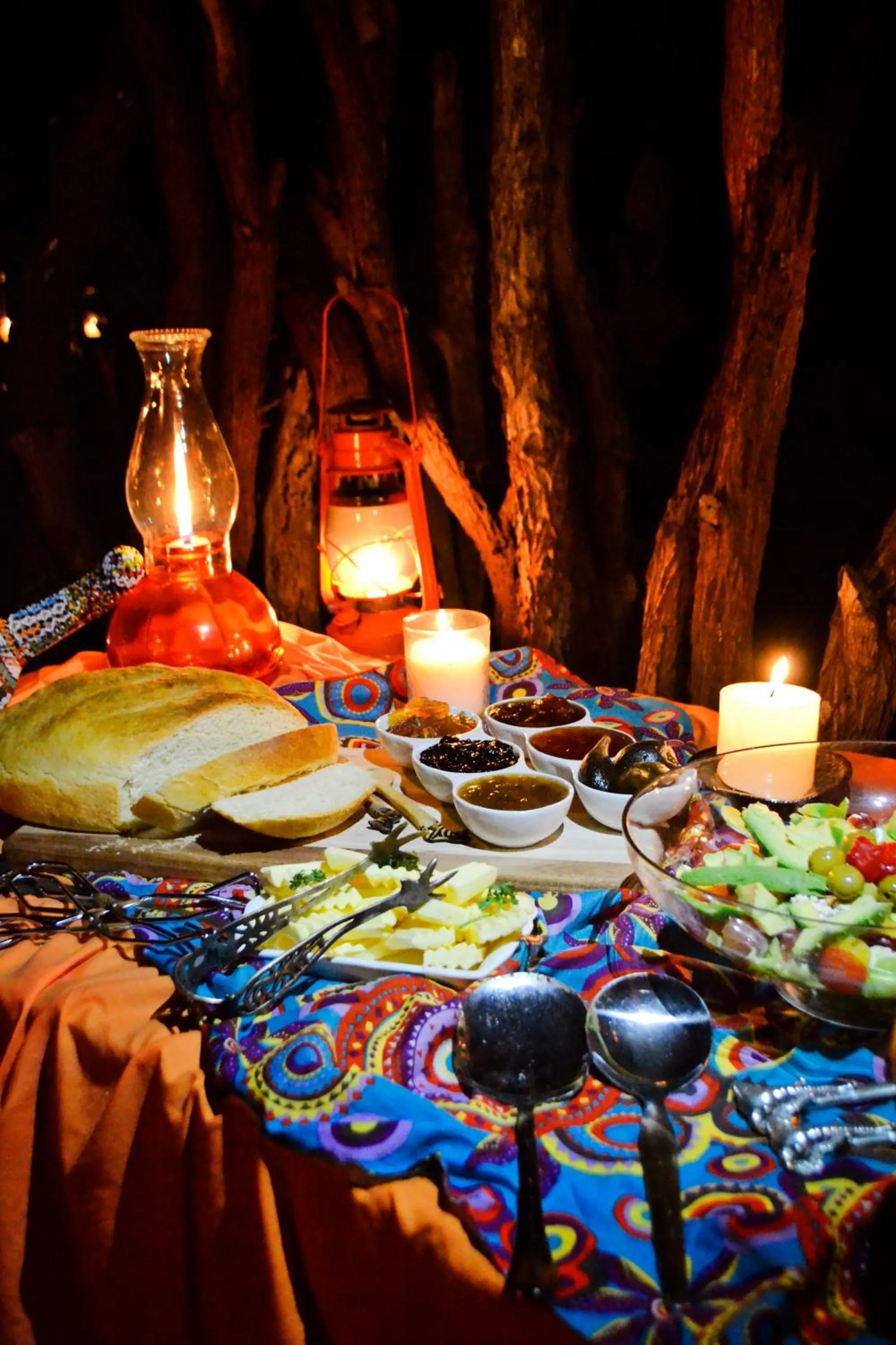 Restaurant/places to eat in Wielewaal Bush Lodge